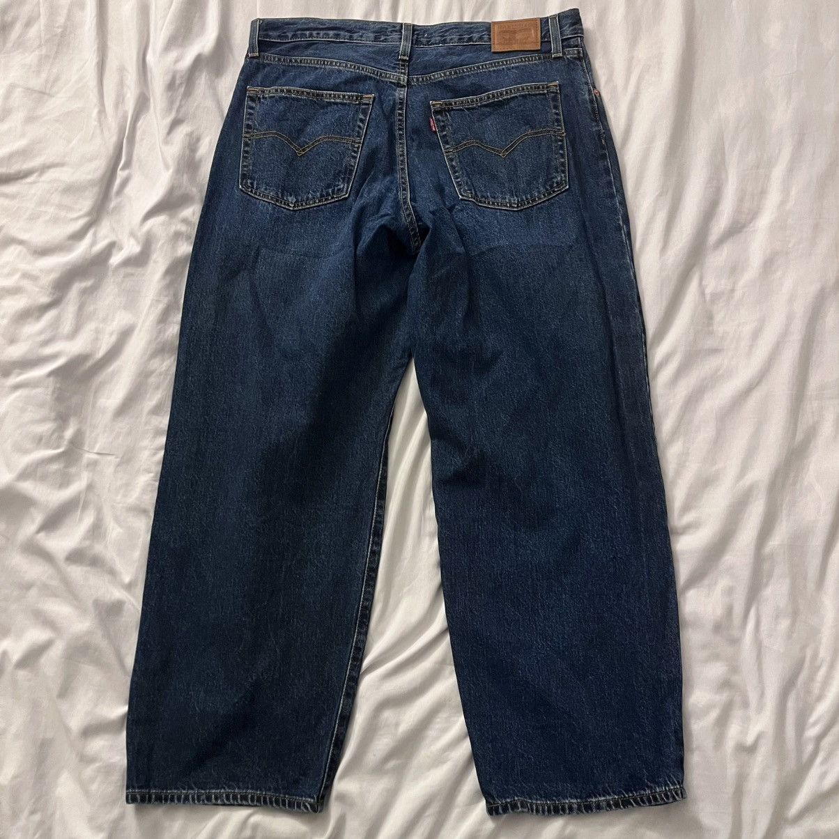 Levi's Levis Premium Jeans Womens Baggy Dad Denim Outdoor Big "E" Size 36" / US 14 / IT 50 - 5 Thumbnail