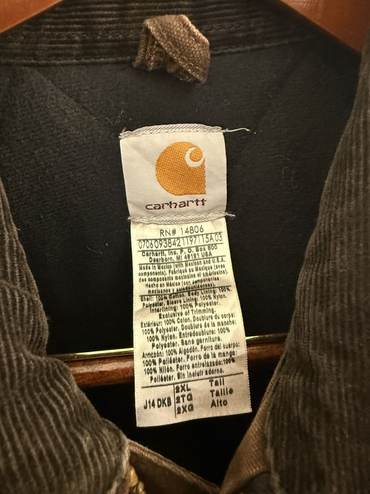 Carhartt Carhartt Thrashed Work Jacket Size US XXL / EU 58 / 5 - 5 Thumbnail