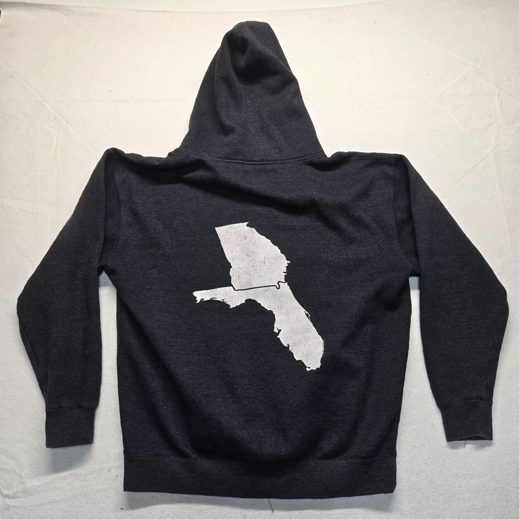 Vintage Florida Georgia Line Hoodie Zip Front Charcoal Adult XL Size US XL / EU 56 / 4 - 8 Thumbnail