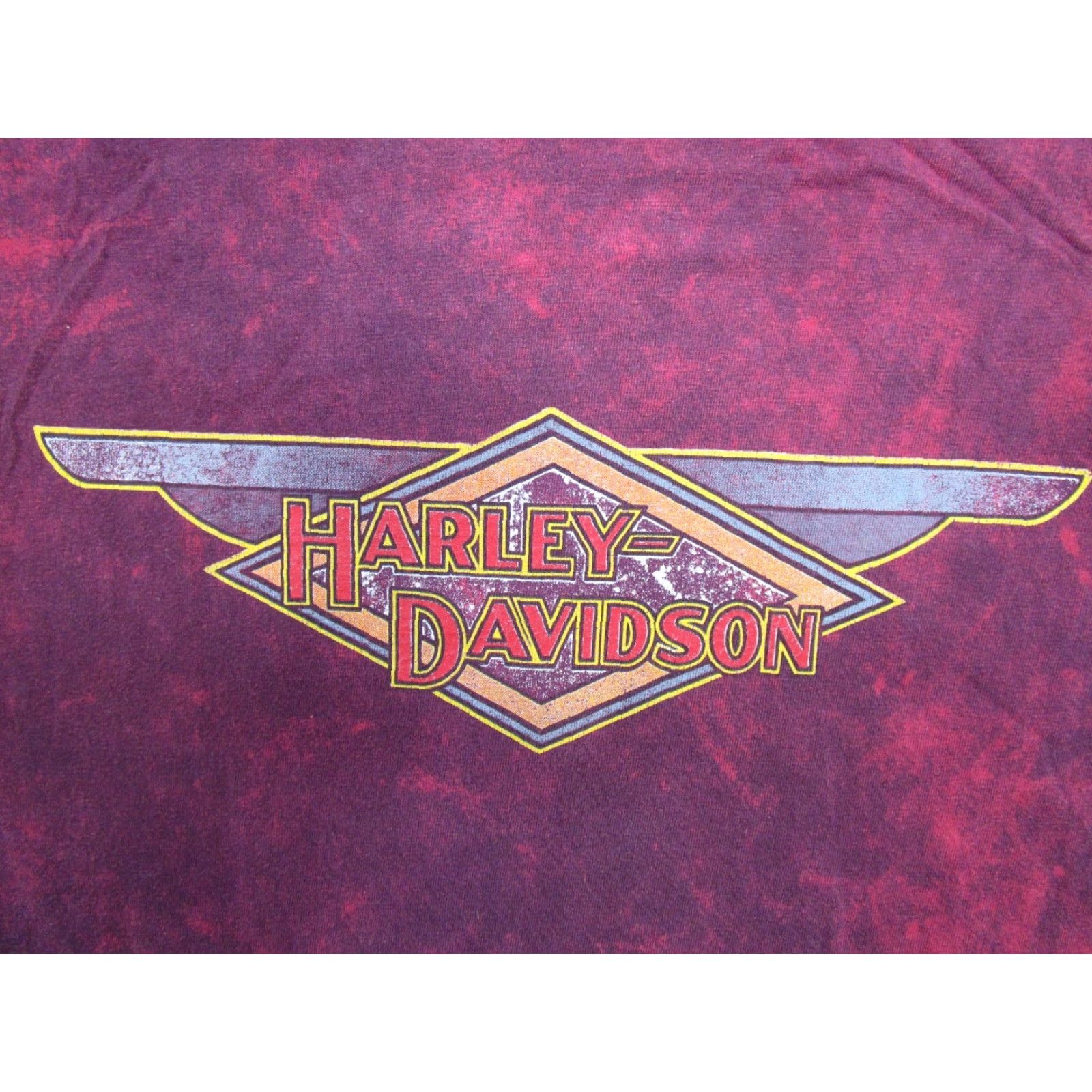 Hanes VTG Harley-Davidson Motorcycles Single Stitch Shirt Mens L Multi-Color 90s Graphic Tee Century Winchester VA Size US L / EU 52-54 / 3 - 2 Thumbnail