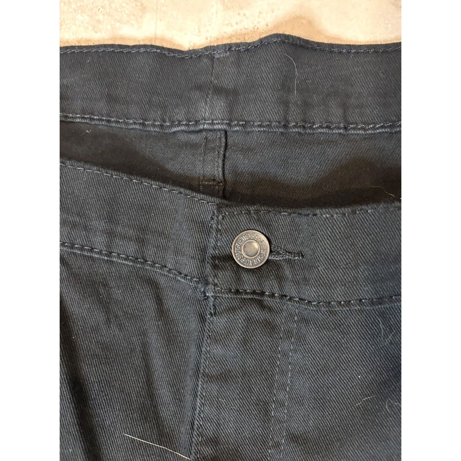 Levi's Levi's 541 Jeans Mens 58x30 Black High Rise Tapered Fit Big & Tall Denim Pants 5-Pocket Design Size US 42 / EU 58 - 4 Thumbnail
