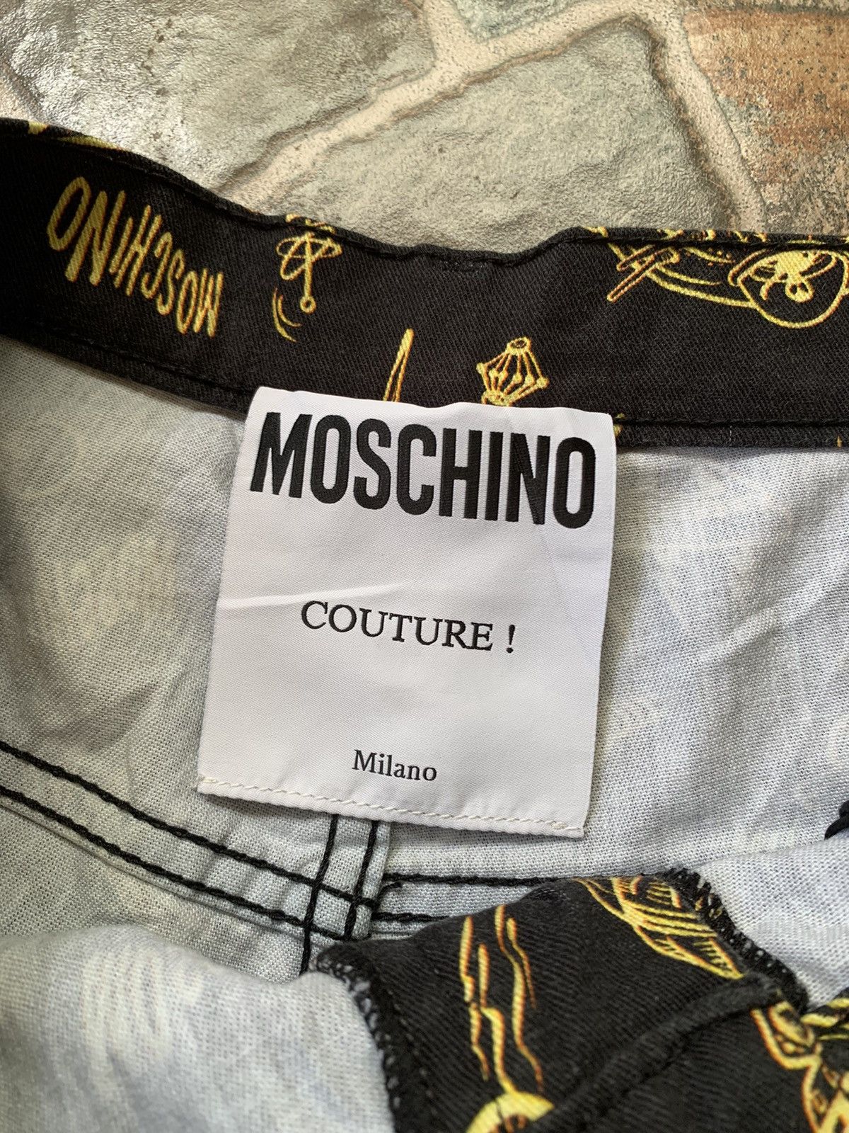 Moschino MOSCHINO SPACESHIP DESIGN AOP SHORT Size US 32 / EU 48 - 3 Thumbnail