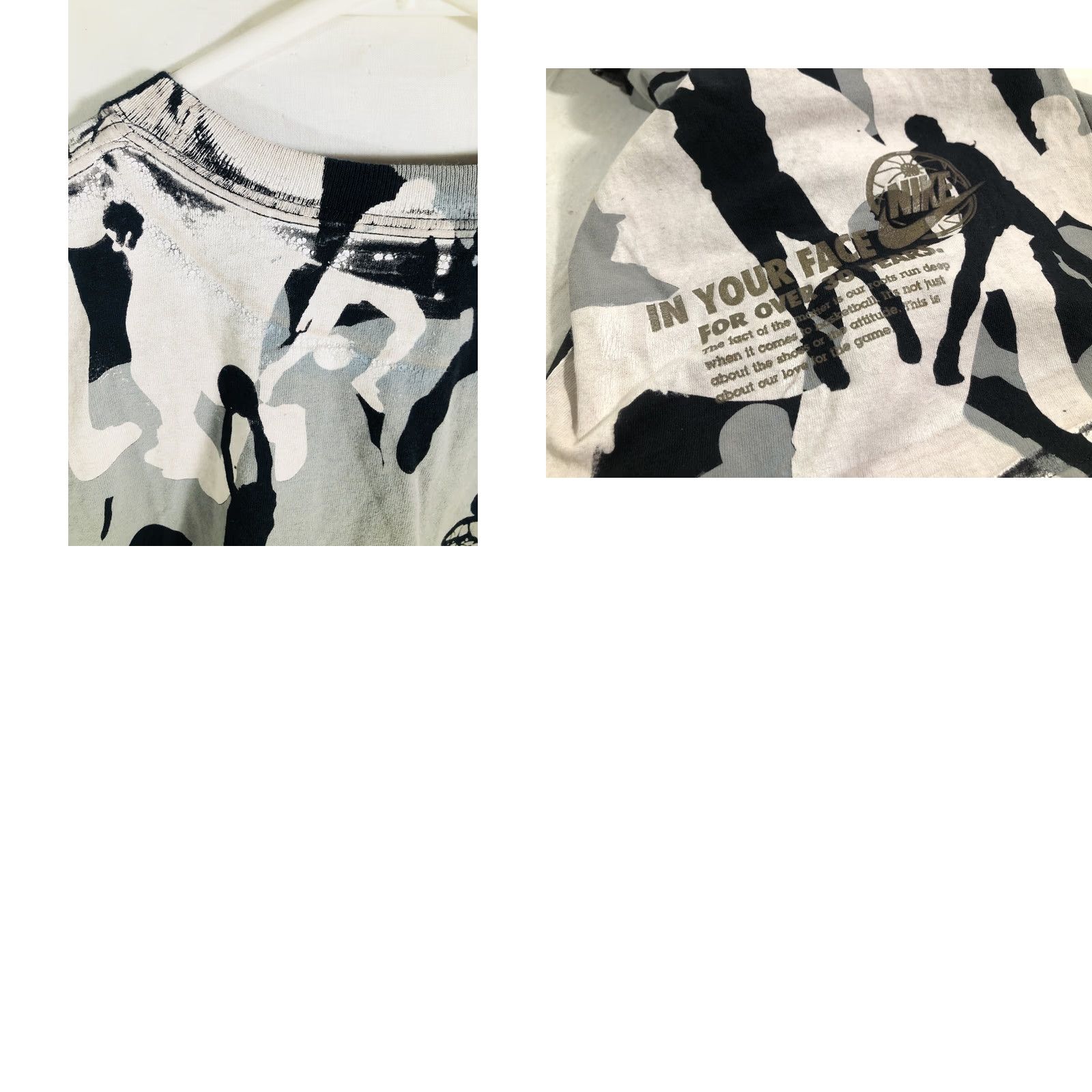 Nike Nike Air Basketball Camo Mens Medium T Shirt Size US M / EU 48-50 / 2 - 8 Thumbnail