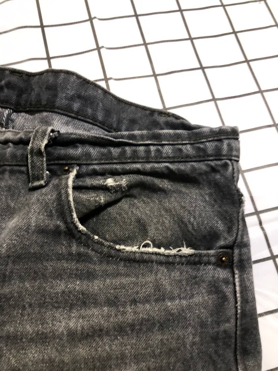 Levi's Vintage 90s Levis 505 Denim Jeans Made in USA Size US 36 / EU 52 - 9 Thumbnail