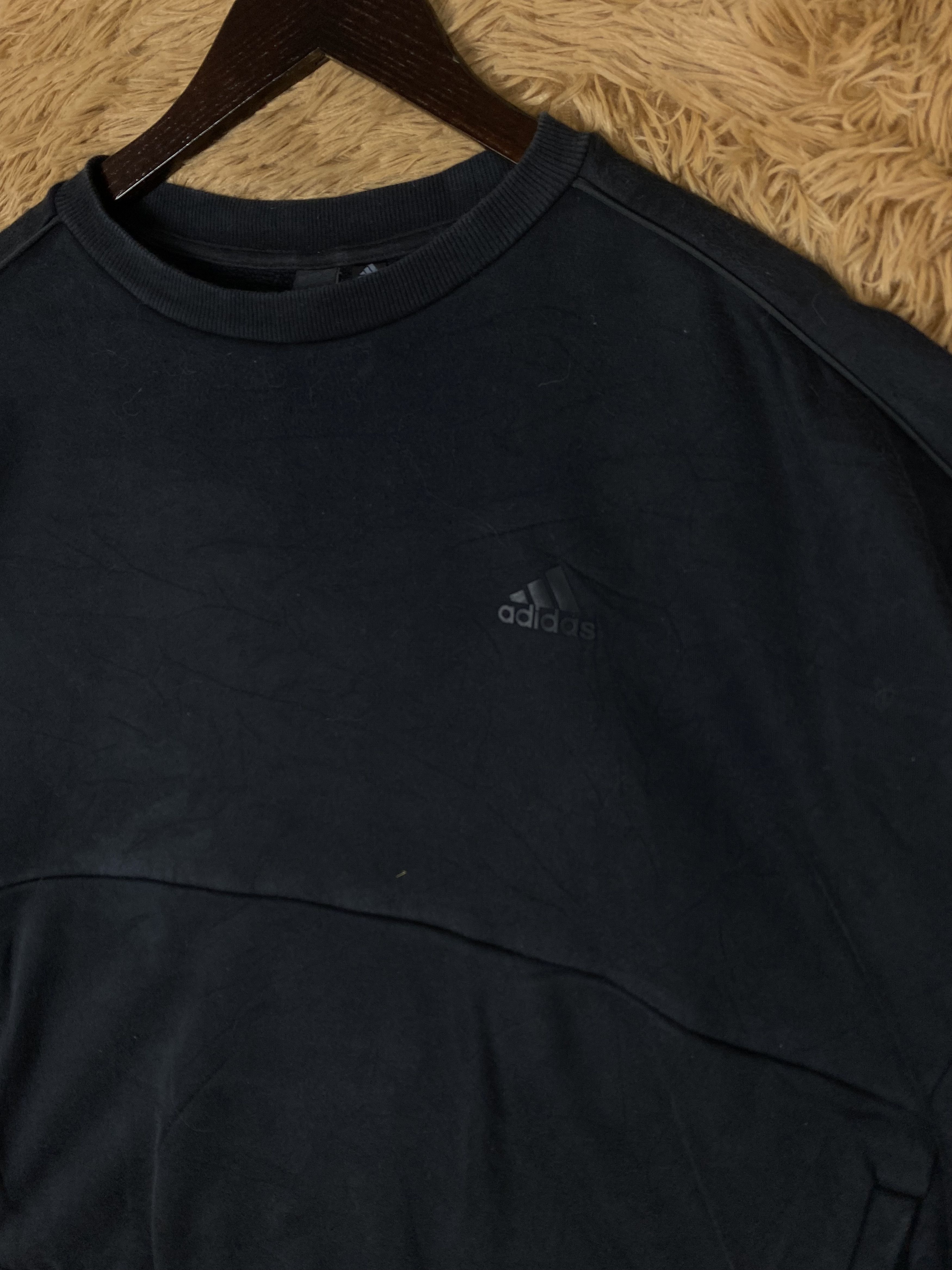 Adidas Vintage Adidas Three Stripe Trefoil Sweatshirts PS0313 Size US M / EU 48-50 / 2 - 3 Thumbnail