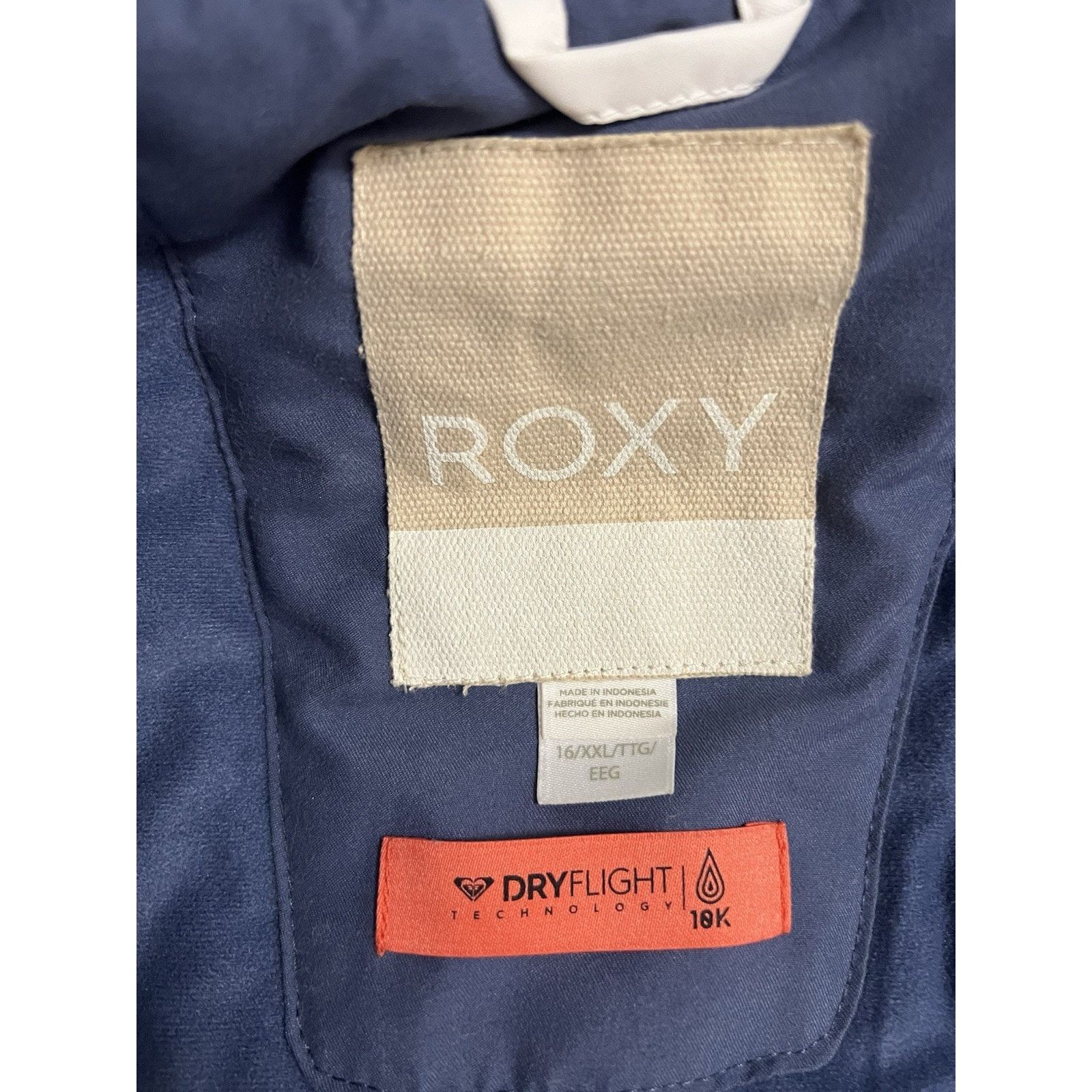 & Other Stories Roxy Mountain Ski Jacket Winter Size 16 Girl A001711 Size 36 - 7 Thumbnail