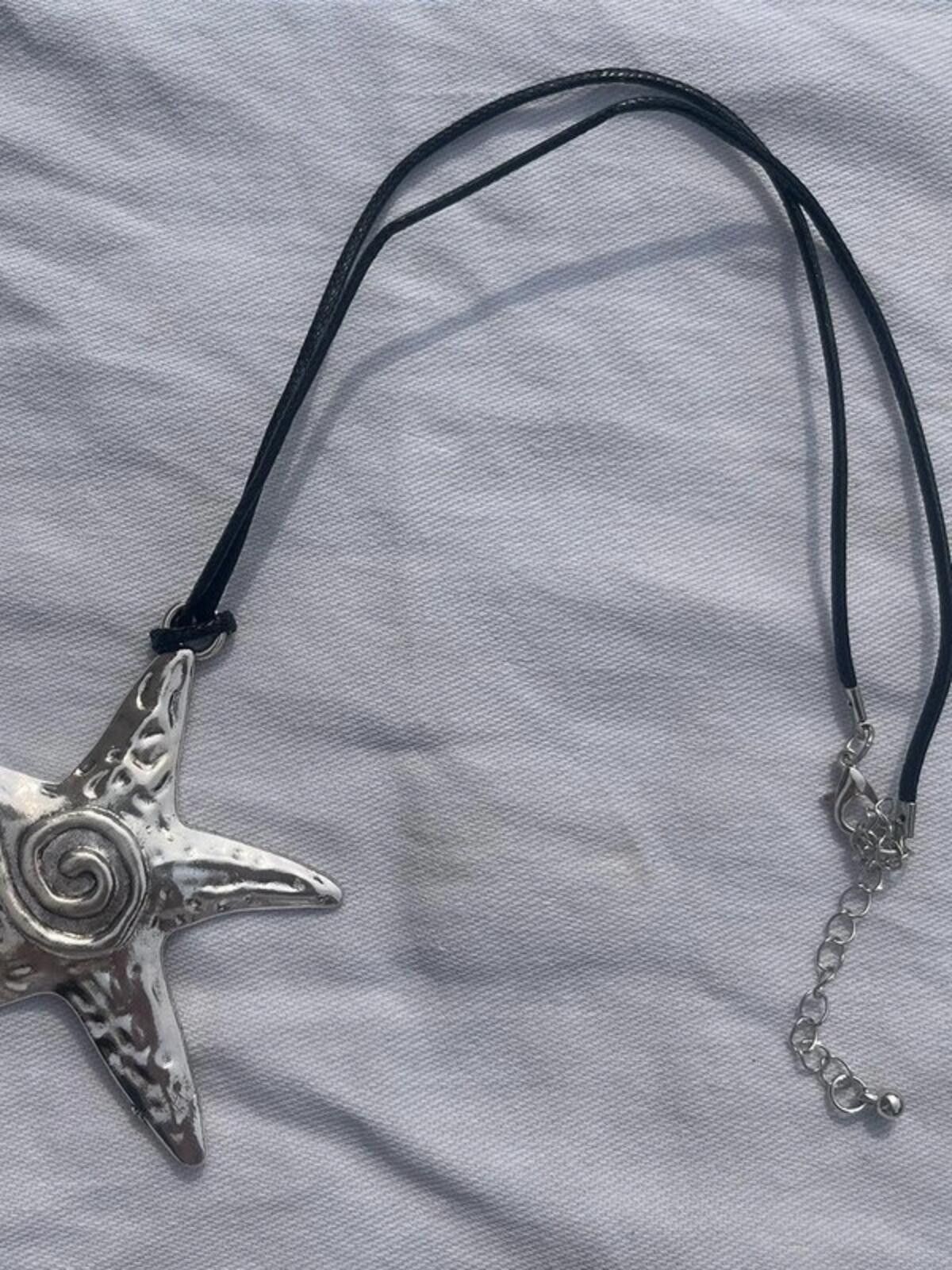 Other Silver plated star starfish shaped pendant necklace Size ONE SIZE - 2 Thumbnail
