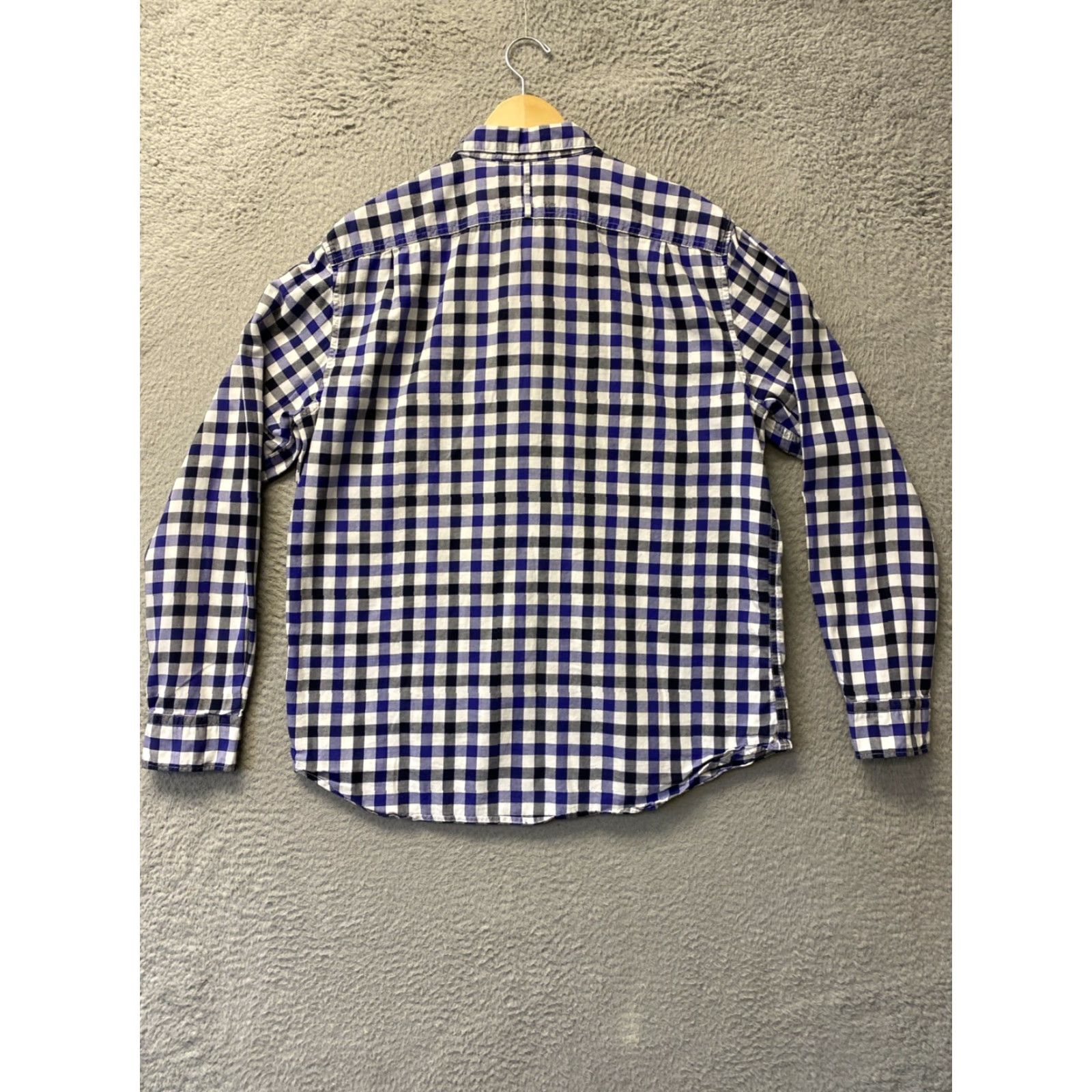 Banana Republic VINTAGE Banana Republic Men’s Shirt Casual Long Sleeve Checked Cotton Flannel Large Size US L / EU 52-54 / 3 - 7 Thumbnail