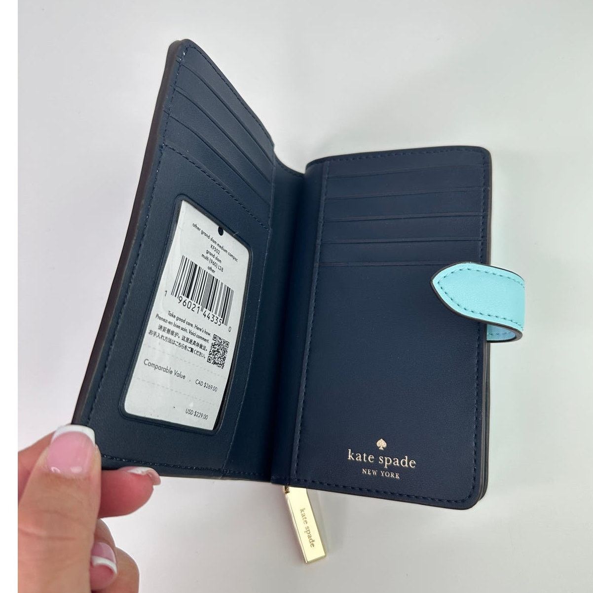 Kate Spade Kate Spade Grand Slam Tennis Medium Wallet and Card Holder Size ONE SIZE - 12 Thumbnail