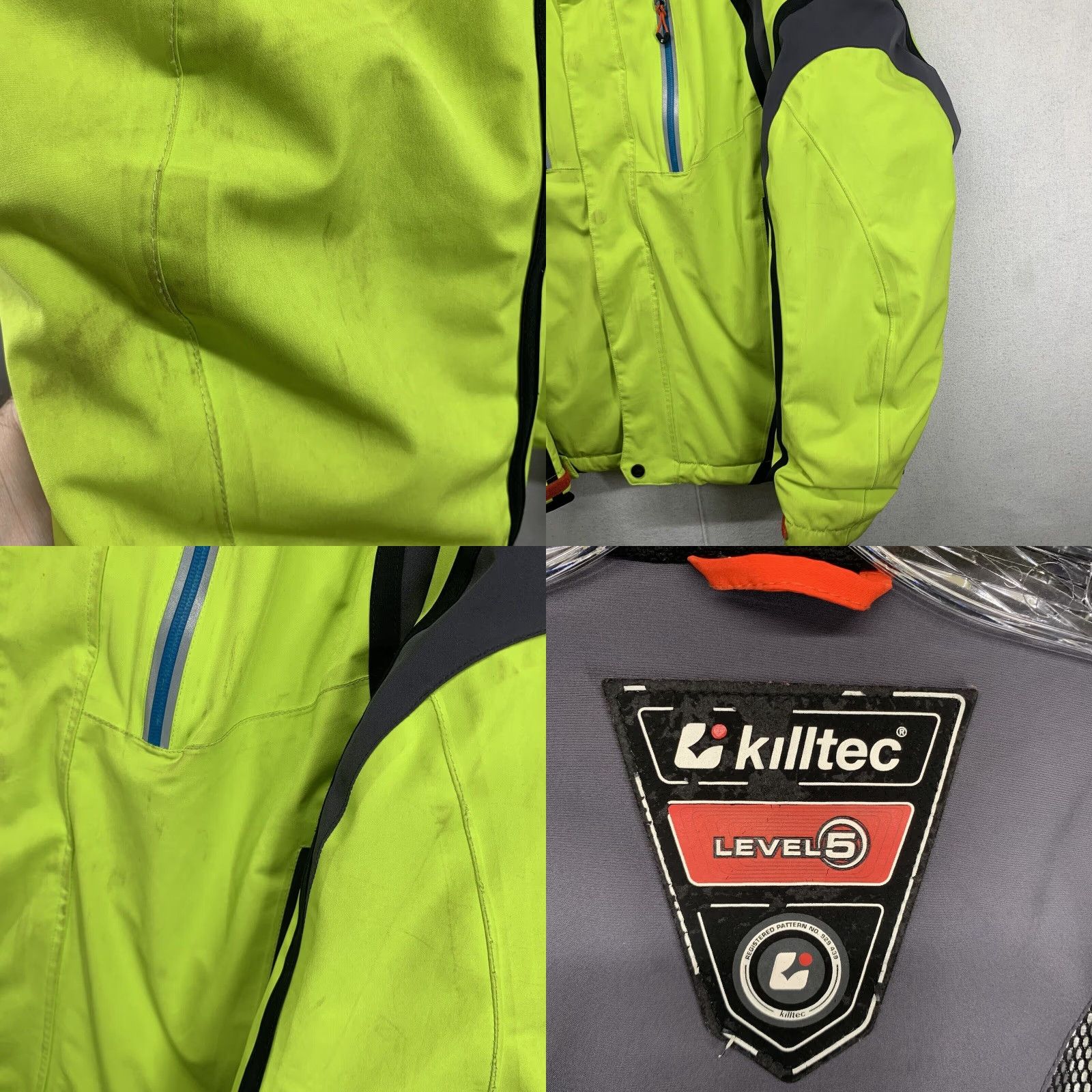 Vintage Killtec Level 5 Womens Ski Jacket Small Windproof Water Resistant Florescent Yellow Logo Ski Womens S Size S / US 4 / IT 40 - 8 Thumbnail