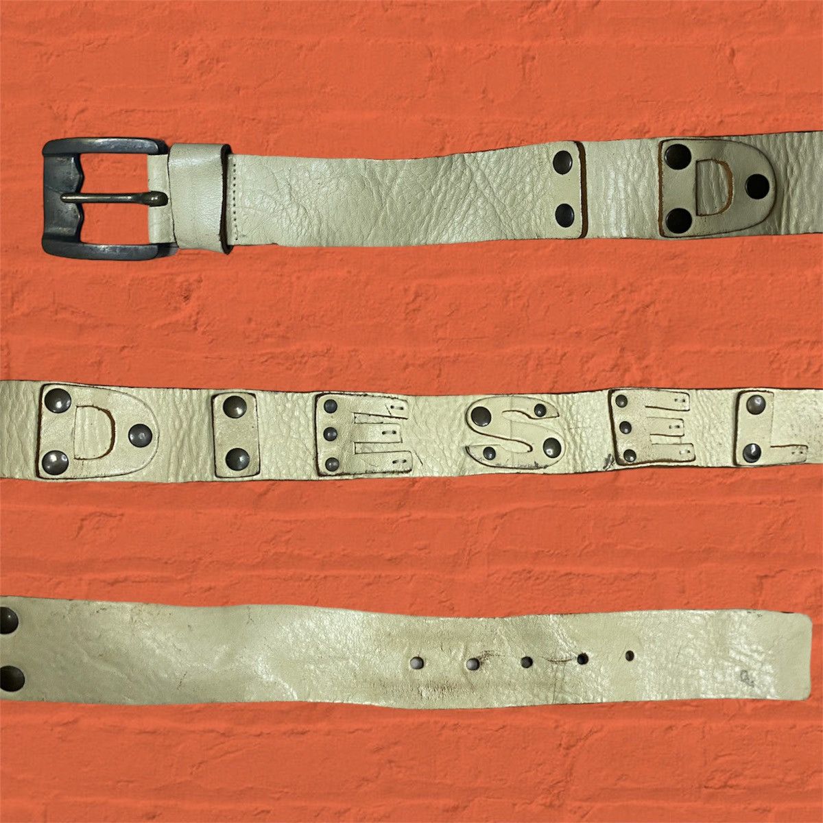 Diesel Vintage diesel leather belt Size 36 - 3 Thumbnail