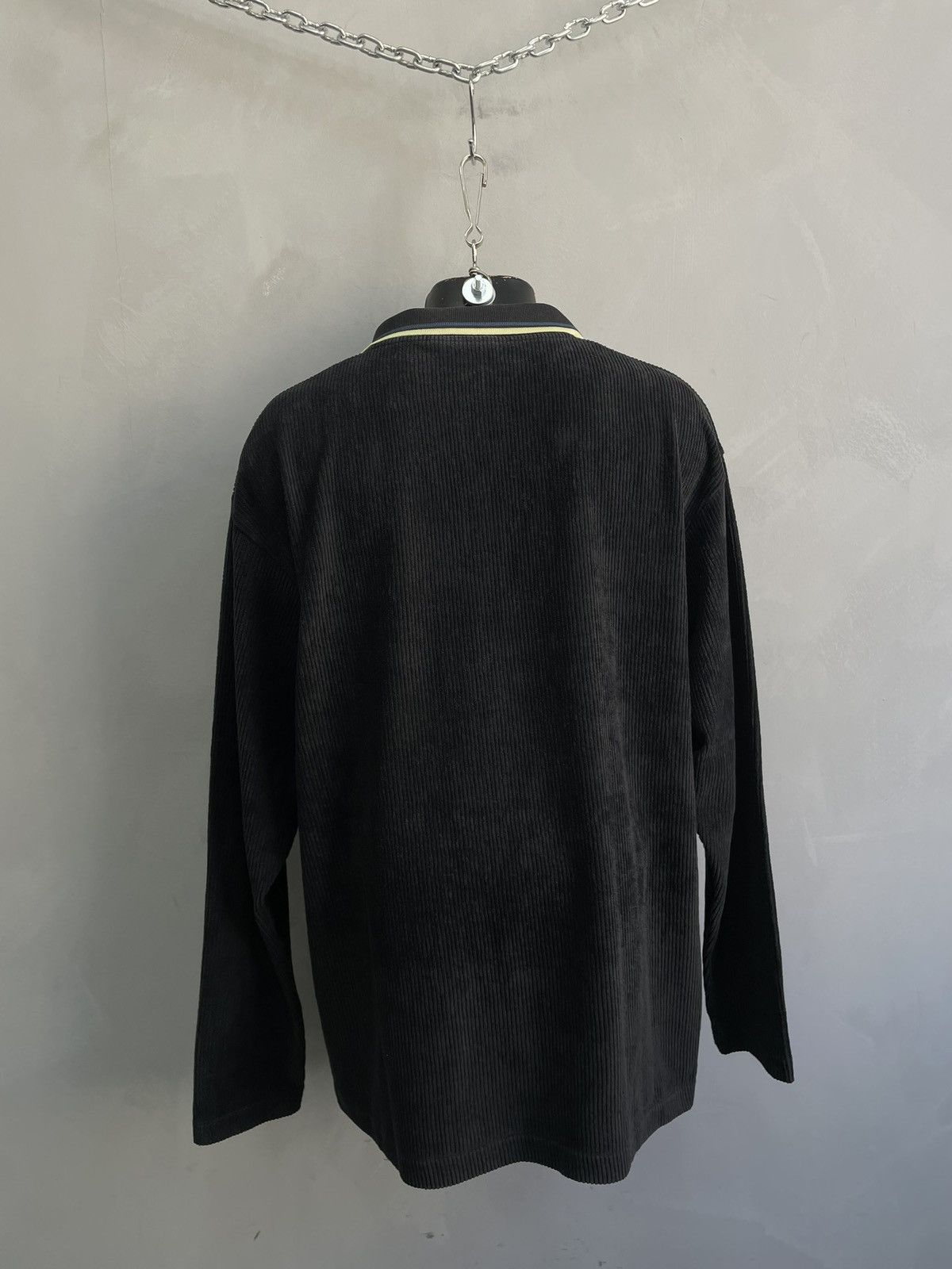 O'Neill O’Neill Black velvet y2k Pullover Sweatshirt longsleeve Size US L / EU 52-54 / 3 - 8 Thumbnail
