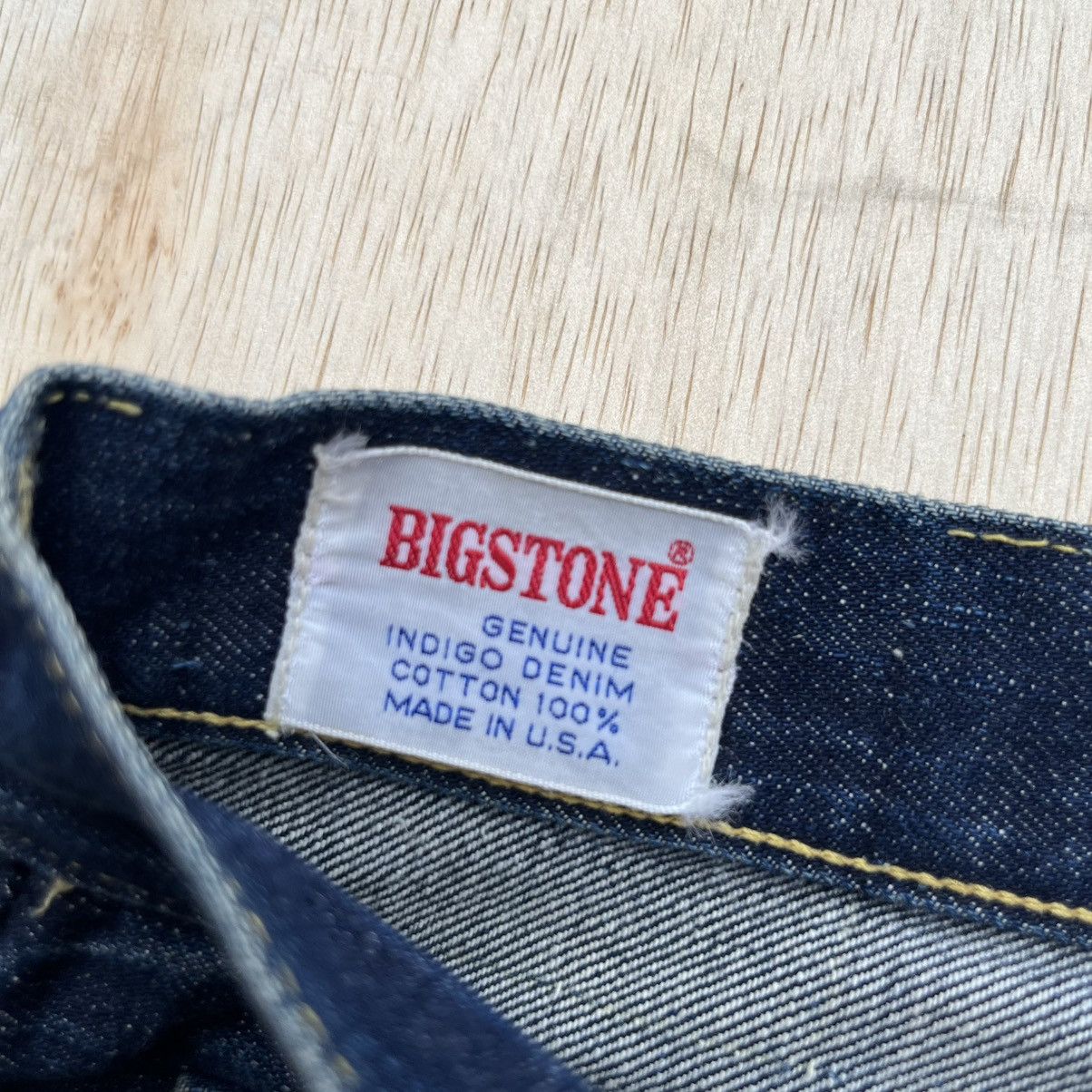 Tornado Mart VINTAGE 70s BIGSTONE GENUINE INDIGO DENIM USA BELL BOTTOM Size 27" / US 4 / IT 40 - 6 Thumbnail