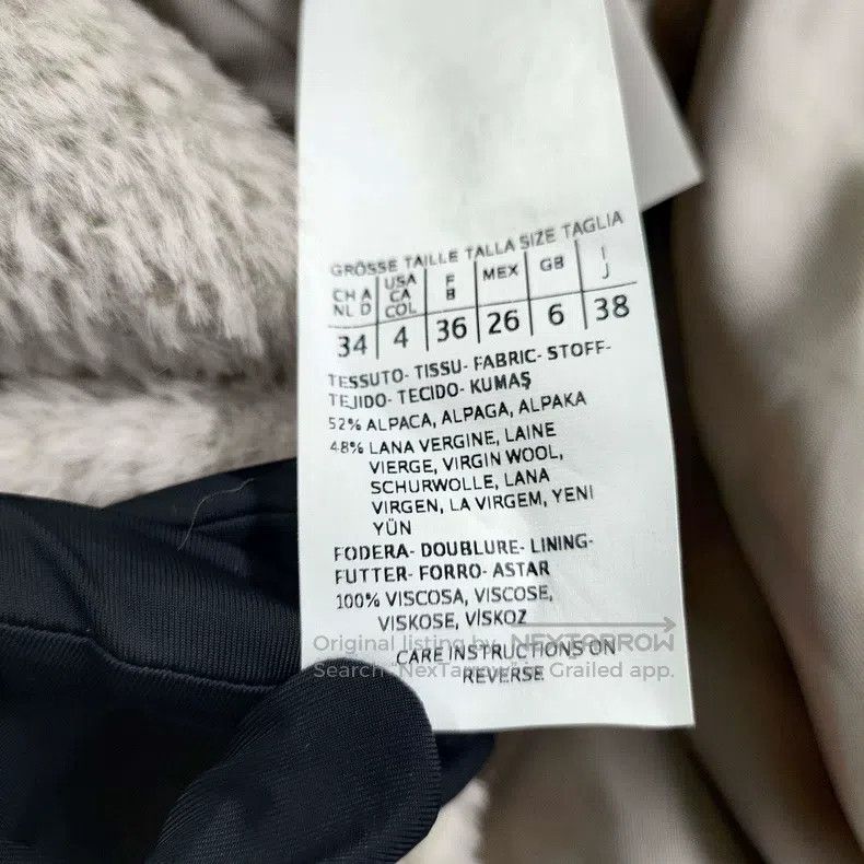 Max Mara Max Mara Sky Blue Alpaca Coat Size S / US 4 / IT 40 - 4 Thumbnail