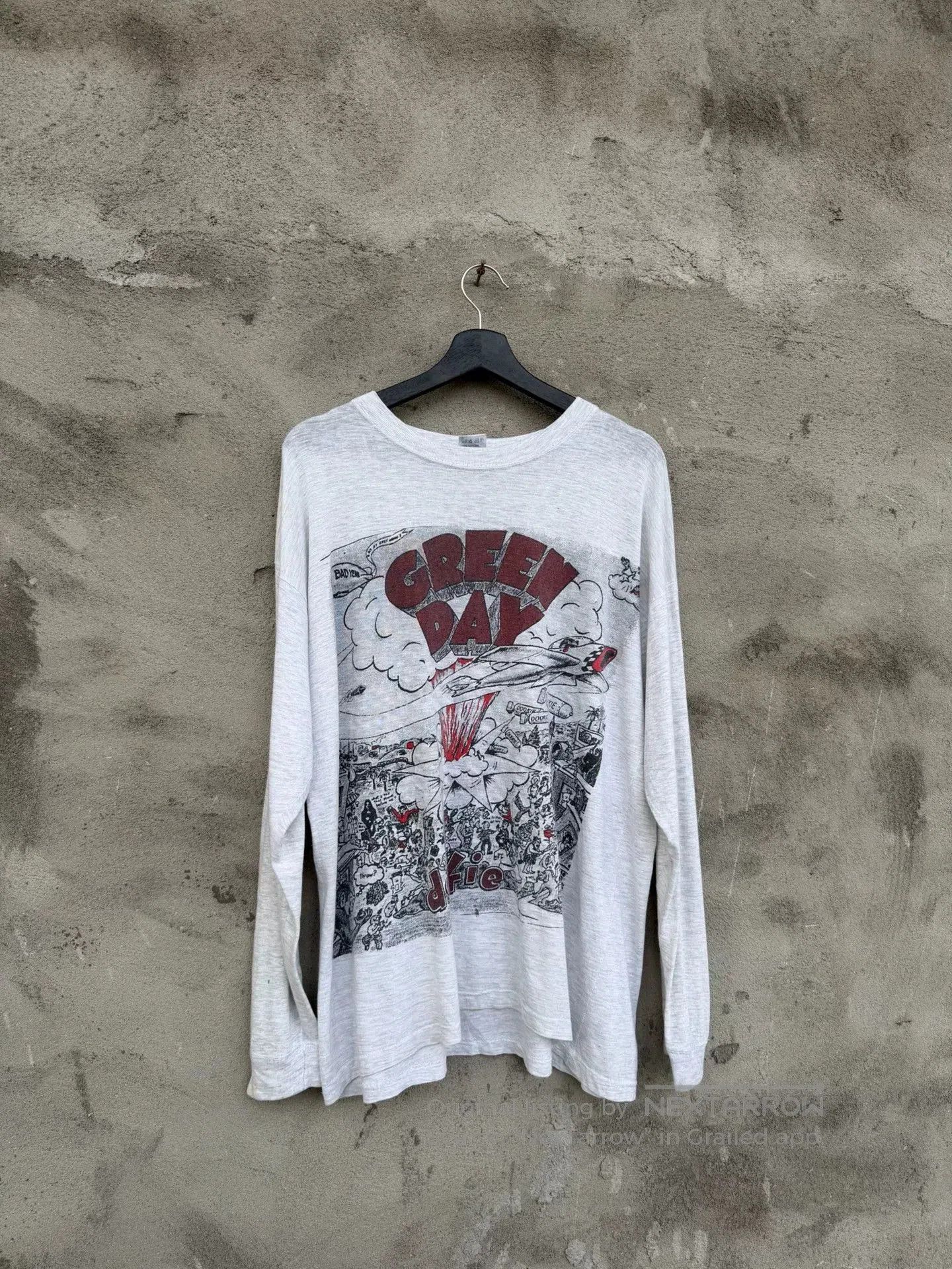Vintage Vintage Green Day 90s Rock Band Tee. Size US M / EU 48-50 / 2 - 2 Thumbnail