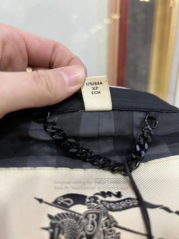 Burberry Burberry Black Striped Women's Winter Jacket. Size XS / US 0-2 / IT 36-38 - 7 Thumbnail