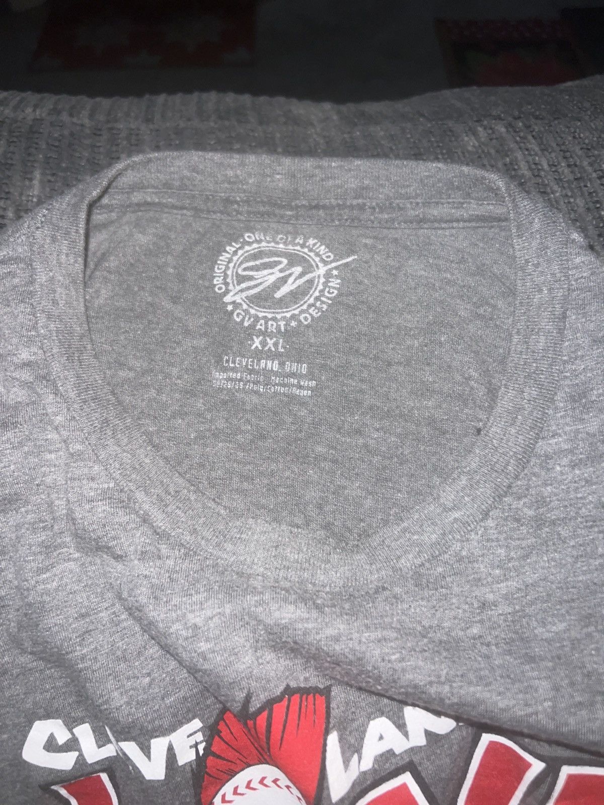Hypebeast GV Art + Design Cleveland That I Love Cleveland Indians Tee Size US XXL / EU 58 / 5 - 8 Thumbnail