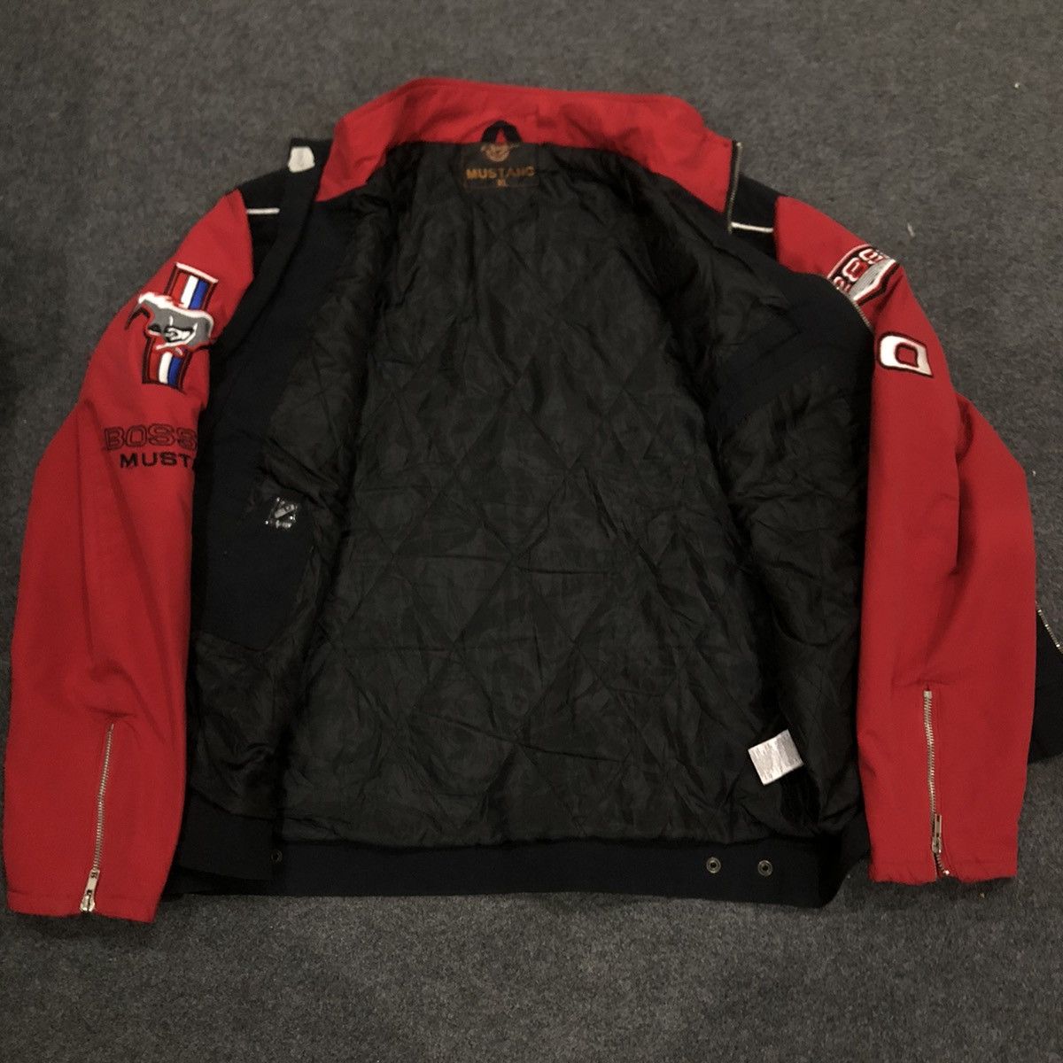 Ford × Mustang × Vintage vintage racing jacket mustang Anniversary made in rusia Size US XL / EU 56 / 4 - 8 Thumbnail