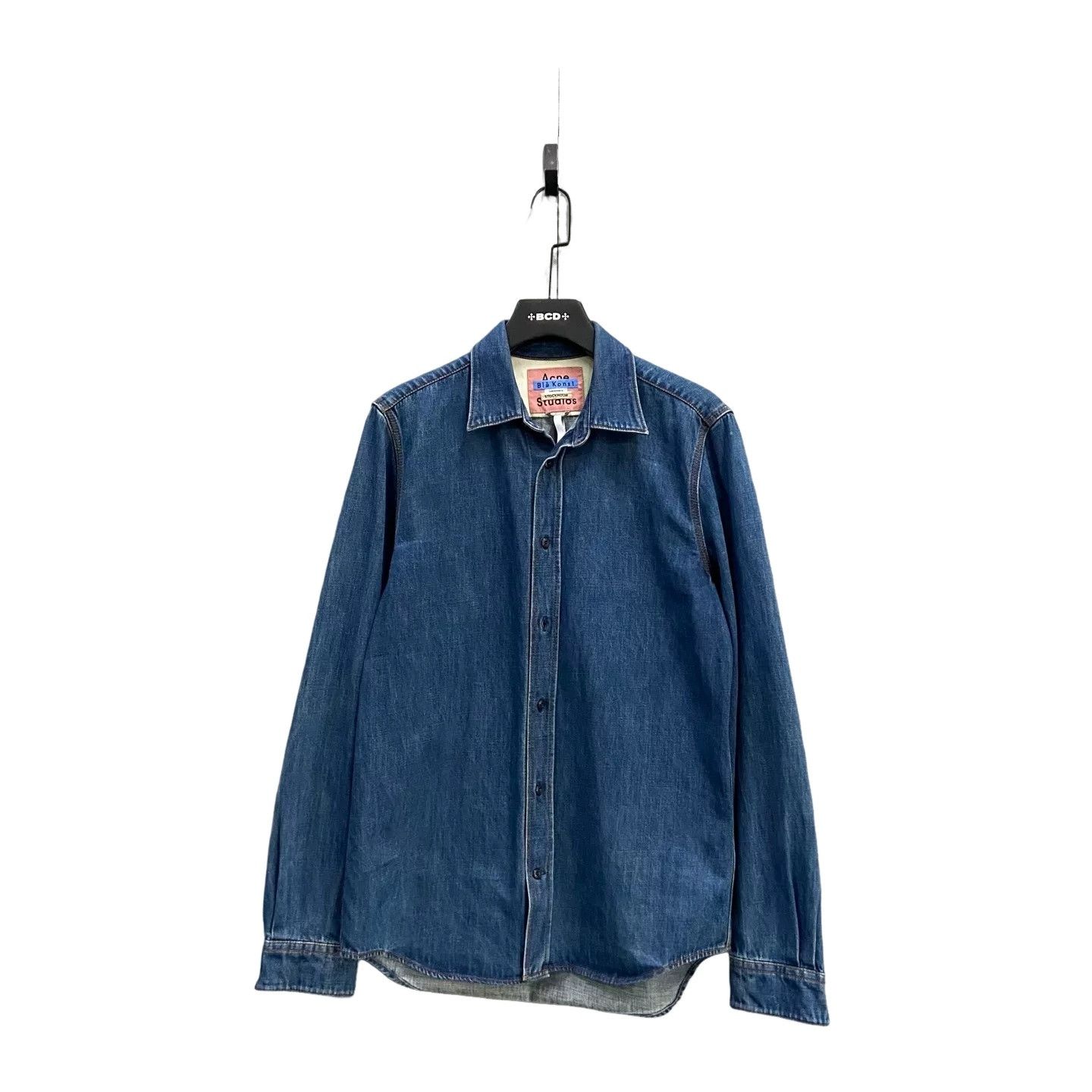Acne Studios Acne Studios Blue Denim Shirt Size 46 Size US S / EU 44-46 / 1 - 1 Thumbnail