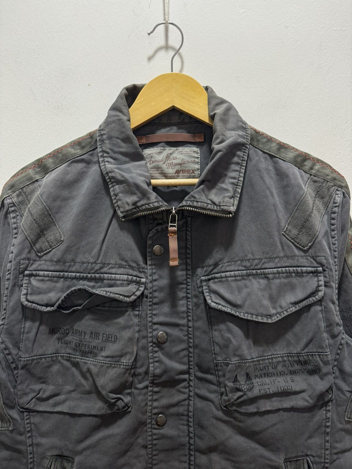 Avirex VINTAGE AVIREX ARMY AIR FIELD MILITARY JACKET Size M / US 6-8 / IT 42-44 - 2 Thumbnail
