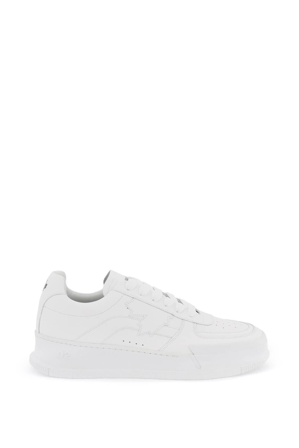 image of Dsquared2 Canadian Sneakers in White, Men's (Size 10)