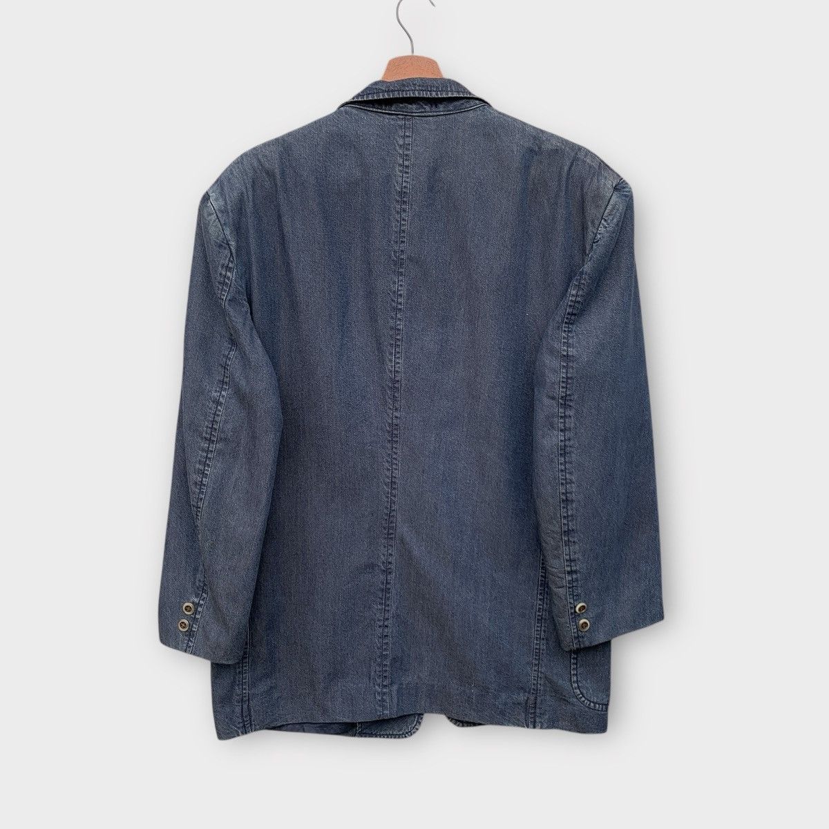 Lancel VINTAGE LANCEL PARIS FIBER TENCEL BLAZER JACKET Size US M / EU 48-50 / 2 - 2 Thumbnail