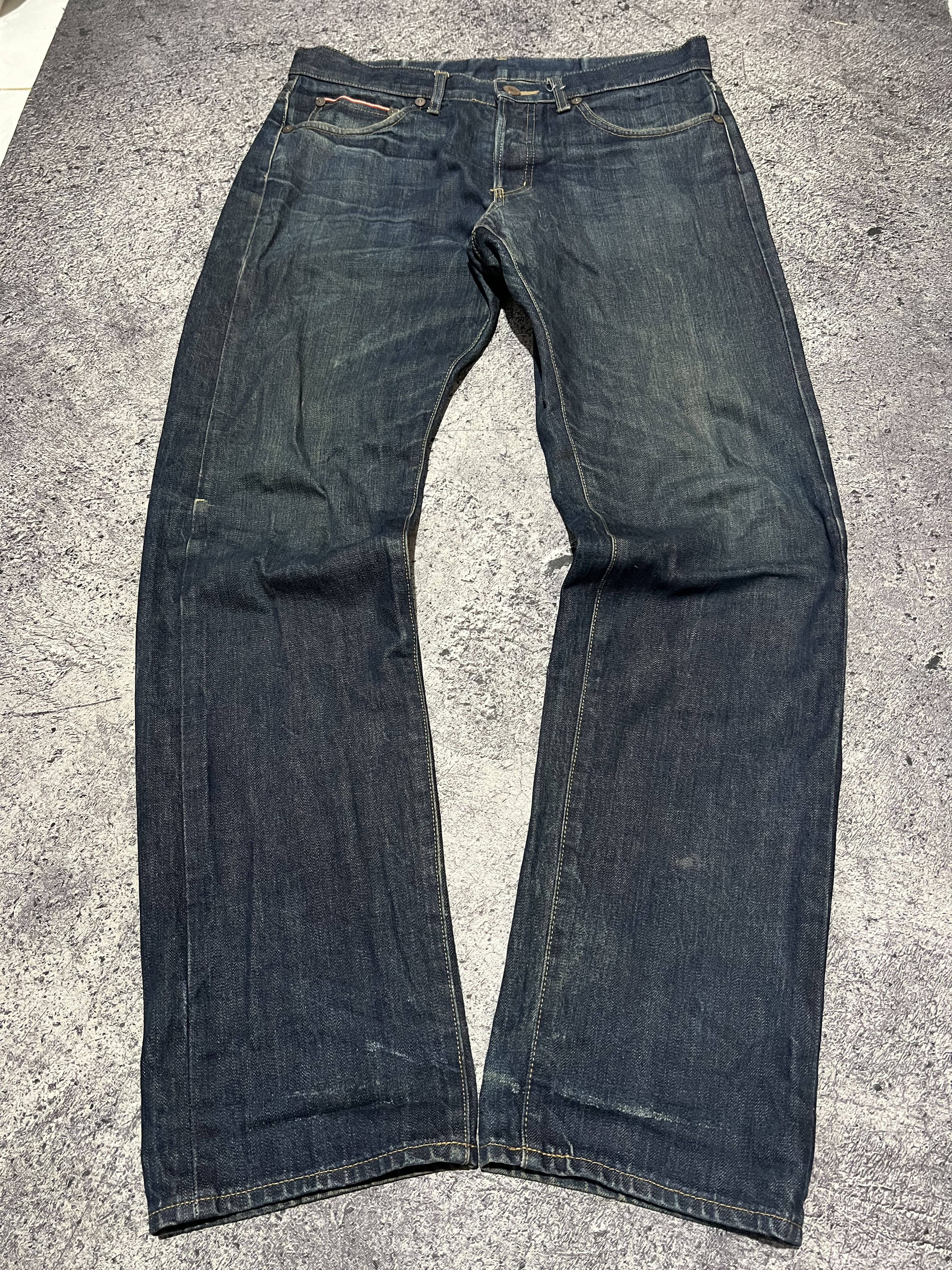 Japanese Brand 2000s Archival Takeo Kikuchi Hysteric Selvedge y2k Ifsix Size US 34 / EU 50 - 1 Thumbnail