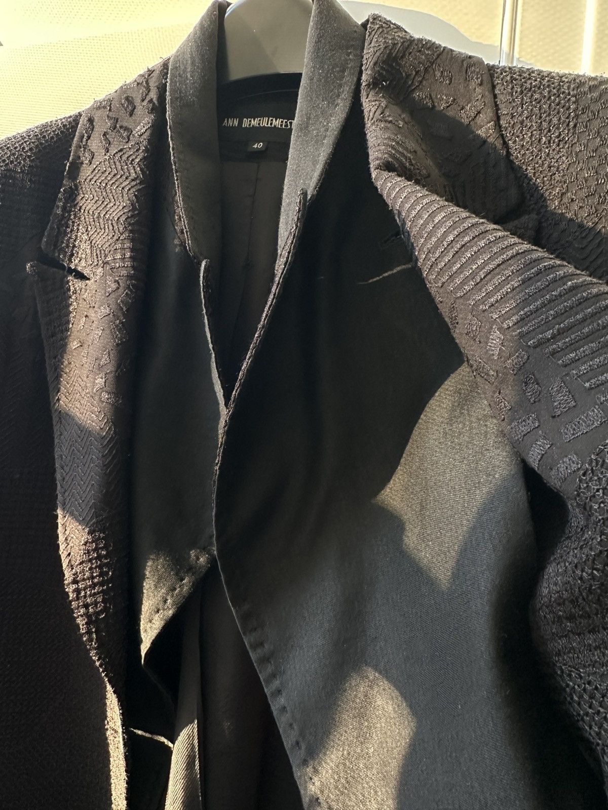 Ann Demeulemeester Ann Demeulemeester double lapel detachable blazer Size US S / EU 44-46 / 1 - 5 Thumbnail