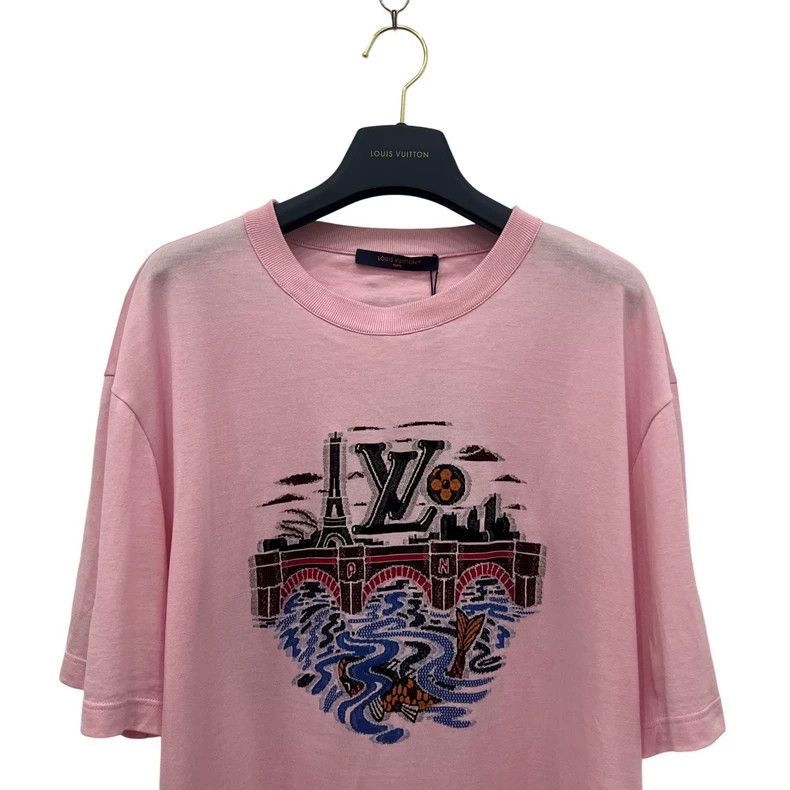Louis Vuitton Louis Vuitton FW25 Pink City Print Short Sleeve Size US XXL / EU 58 / 5 - 4 Thumbnail