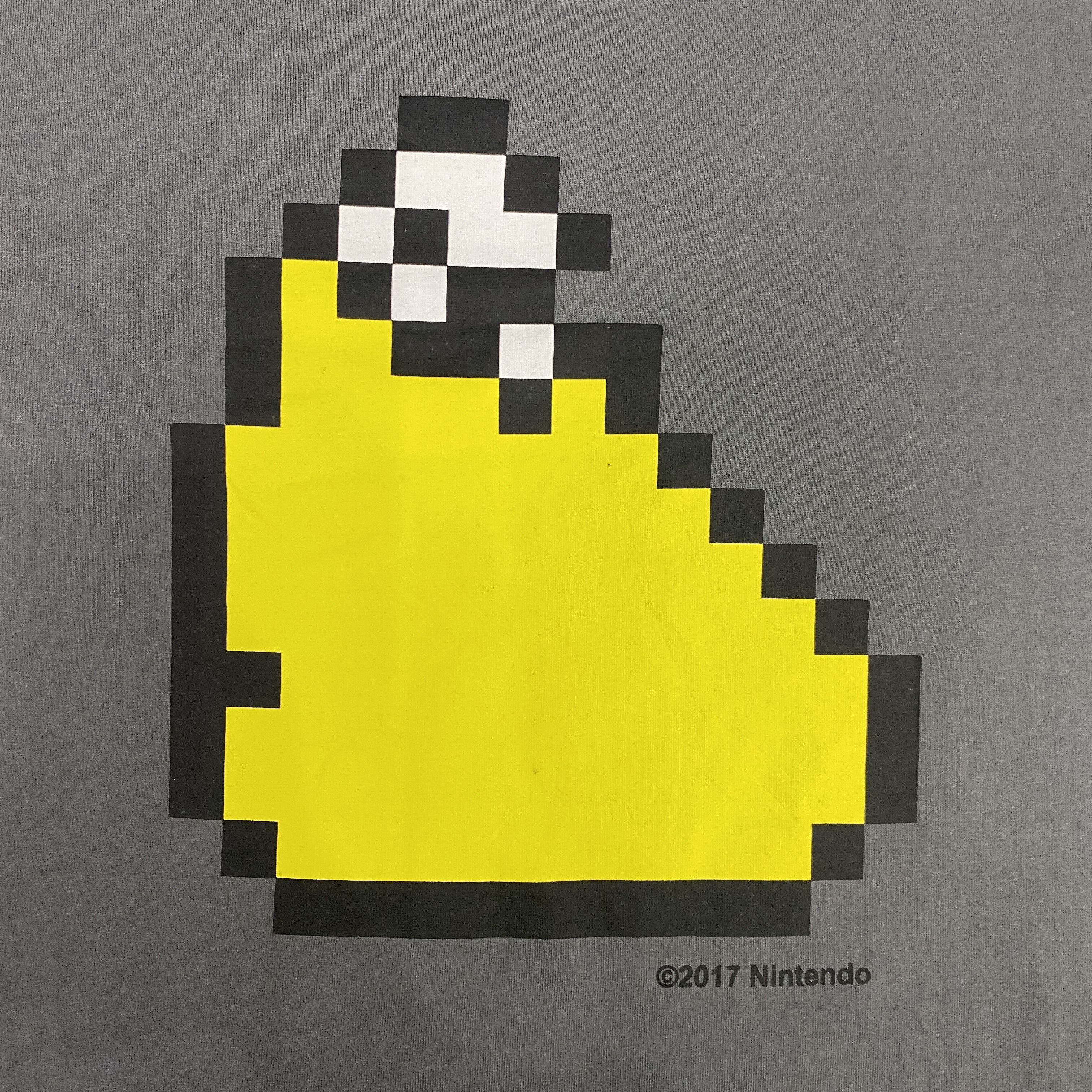 Japanese Brand Firefin Grey 8-Bit FishFry Nintendo TShirt - J015 Size US M / EU 48-50 / 2 - 3 Thumbnail