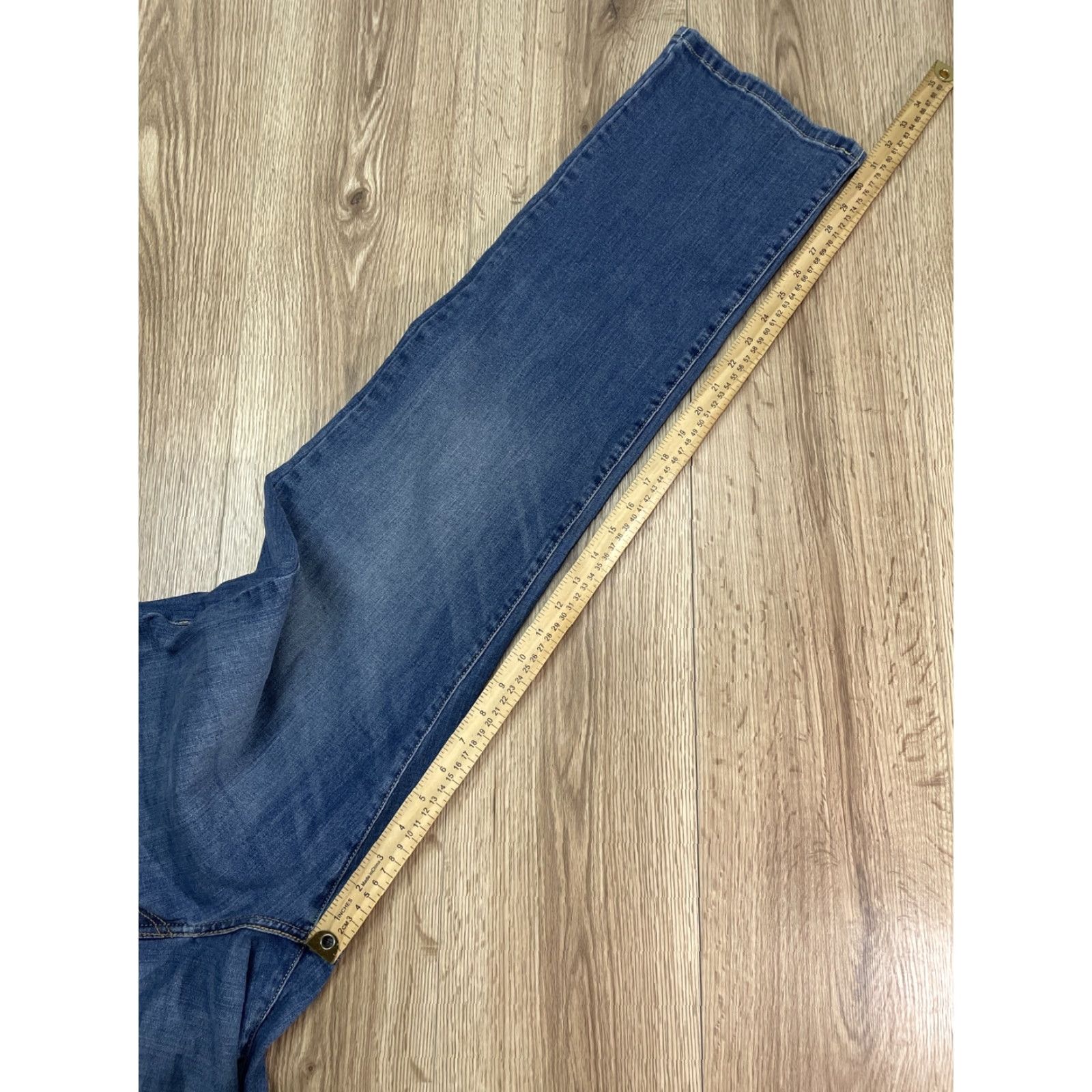 Levi's Levi’s Women’s 593 Straight Leg Jeans Size 16 Blue Size 38" / US 16 / IT 52 - 6 Thumbnail
