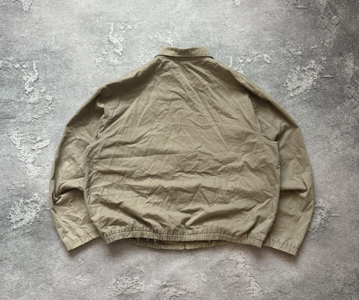 Polo Ralph Lauren × Vintage Polo Ralph Lauren XL 90s zip jacket bomber beige long sleeve Size US XL / EU 56 / 4 - 21 Thumbnail