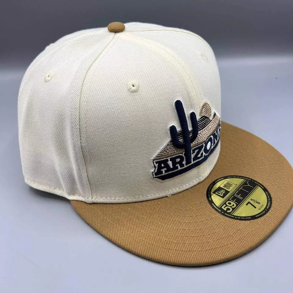 New Era Arizona Wildcats Hat Men 7 5/8 59Fifty New Era NCAA Fitted Size ONE SIZE - 4 Thumbnail