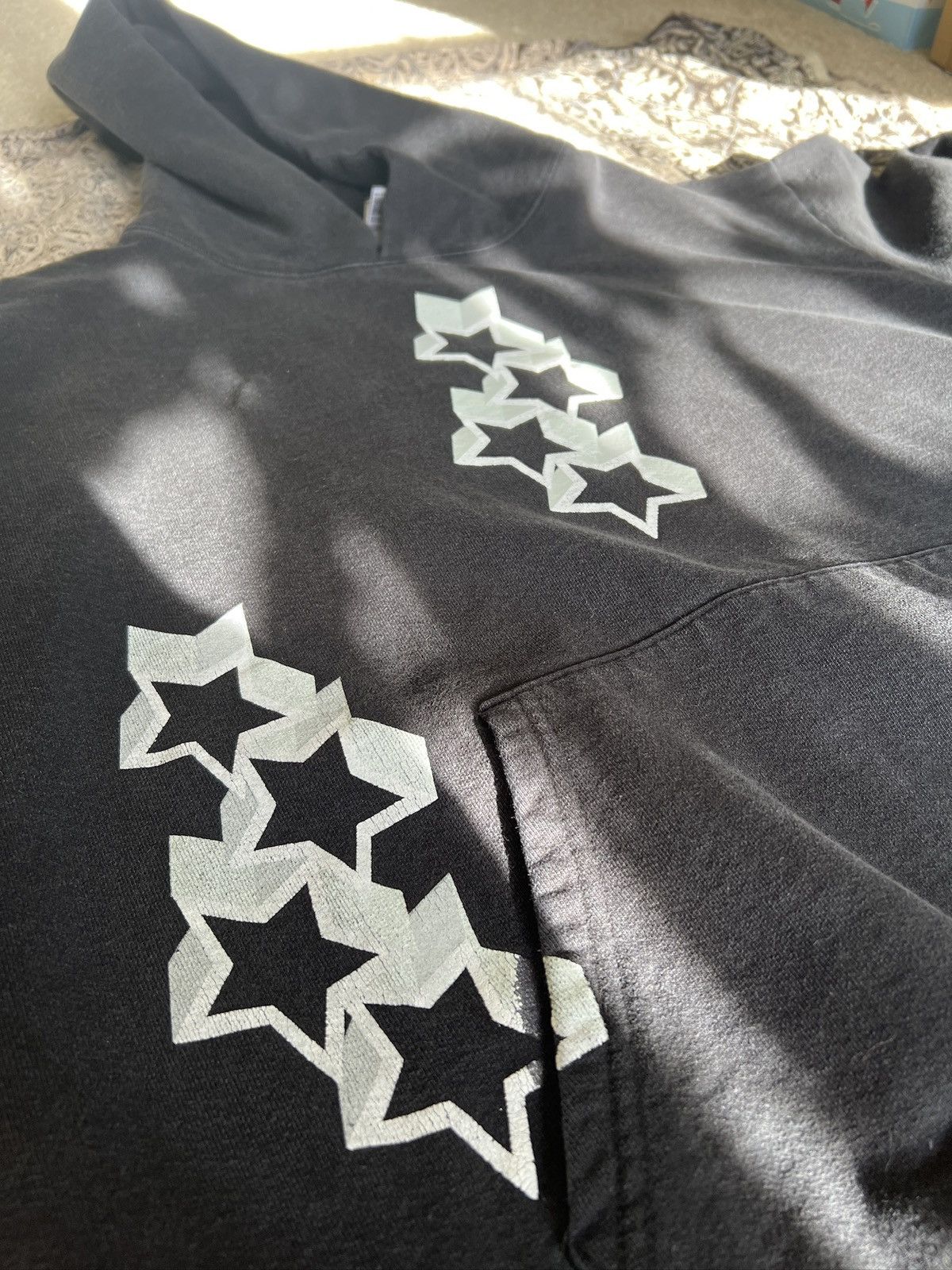 Bad Son BadSon Presents HERO Black Star Hoodie – XL Size US XL / EU 56 / 4 - 7 Thumbnail