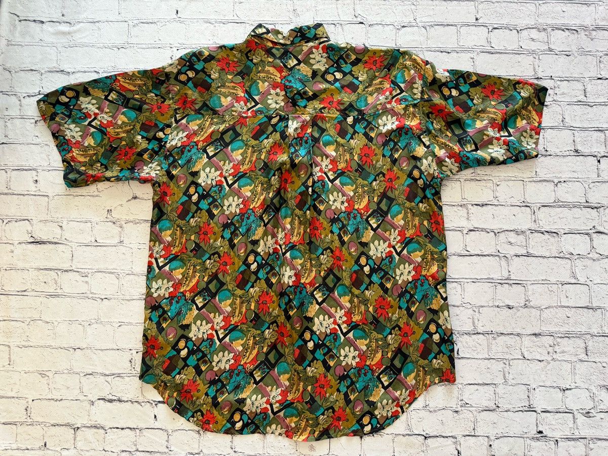 Vintage Vintage Summa Shirt Size Large 100% Silk Button Flower Retro Size US L / EU 52-54 / 3 - 5 Thumbnail