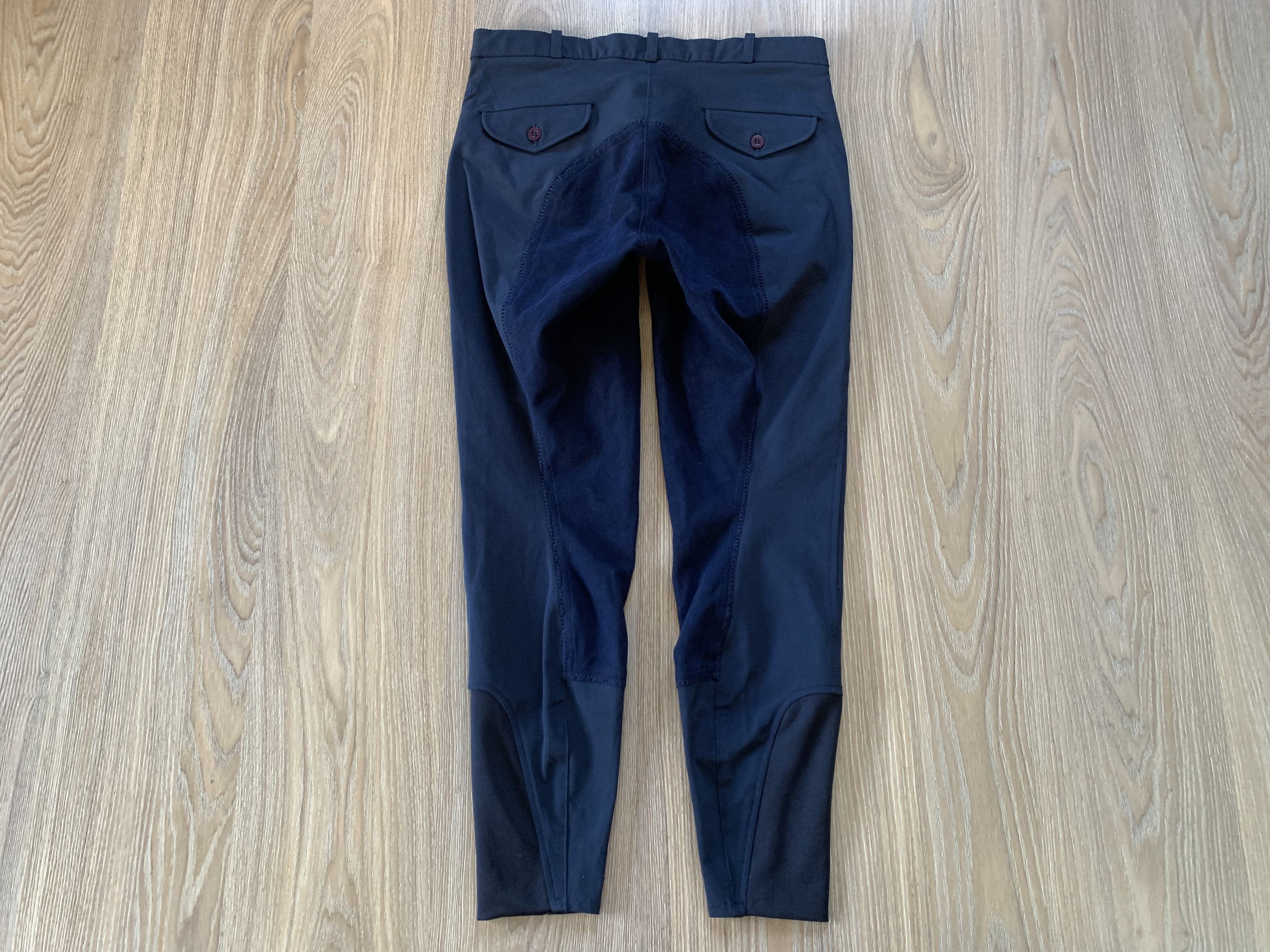 Designer Suede Womens For Horse Riding Slim Jeans Size 26" / US 2 / IT 38 - 3 Thumbnail
