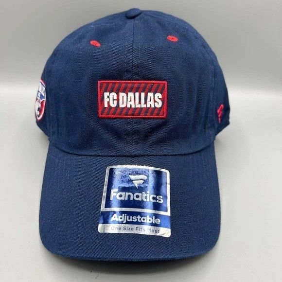 Other FC Dallas Hat Men Embroidered Fanatics Strap Back Cap Cotton Size ONE SIZE - 1 Thumbnail
