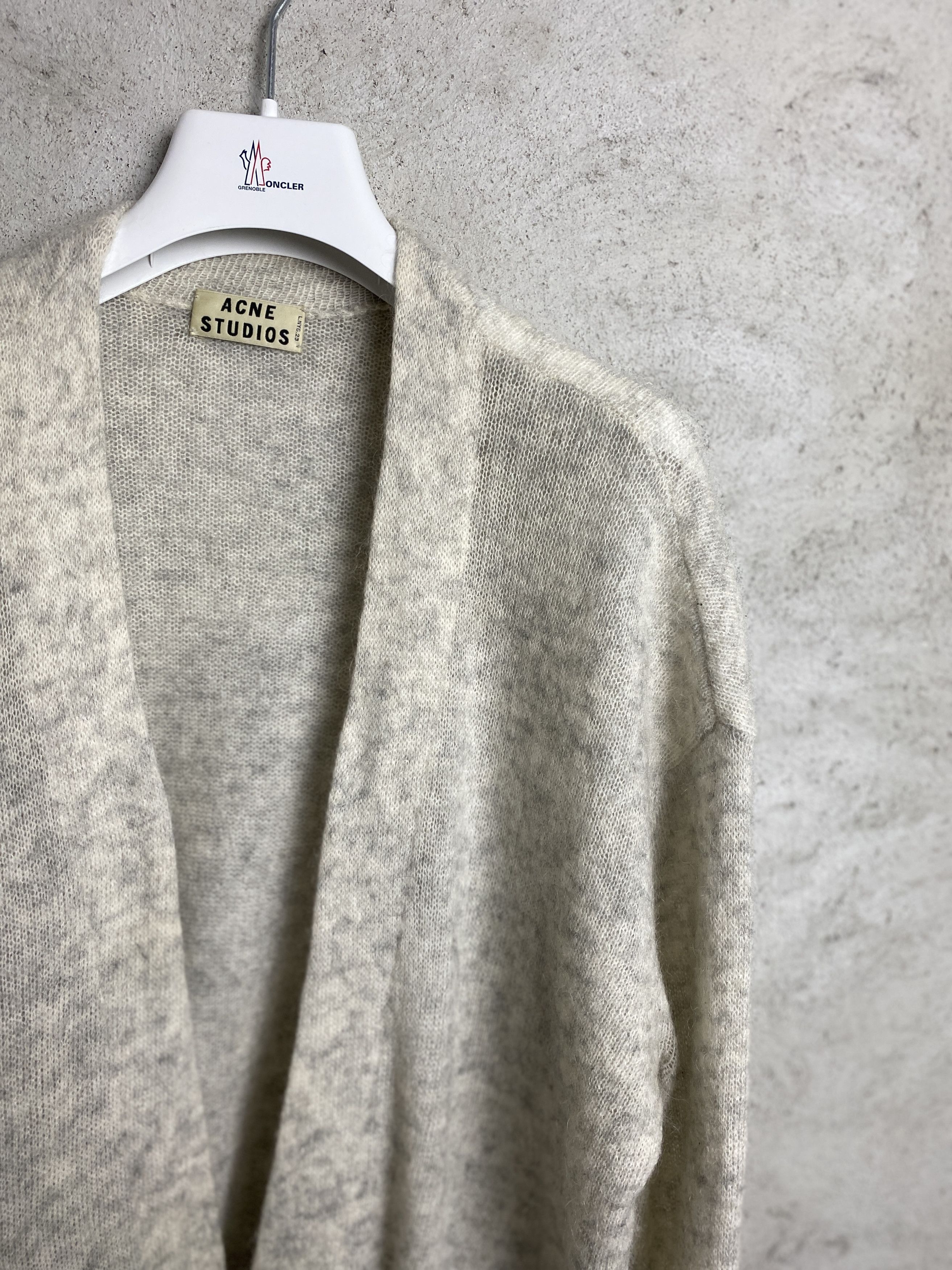 Acne Studios Acne Studios Raya SH Mohair PAW13 cardigan knitwear Size XXS / US 00 / IT 34 - 2 Thumbnail