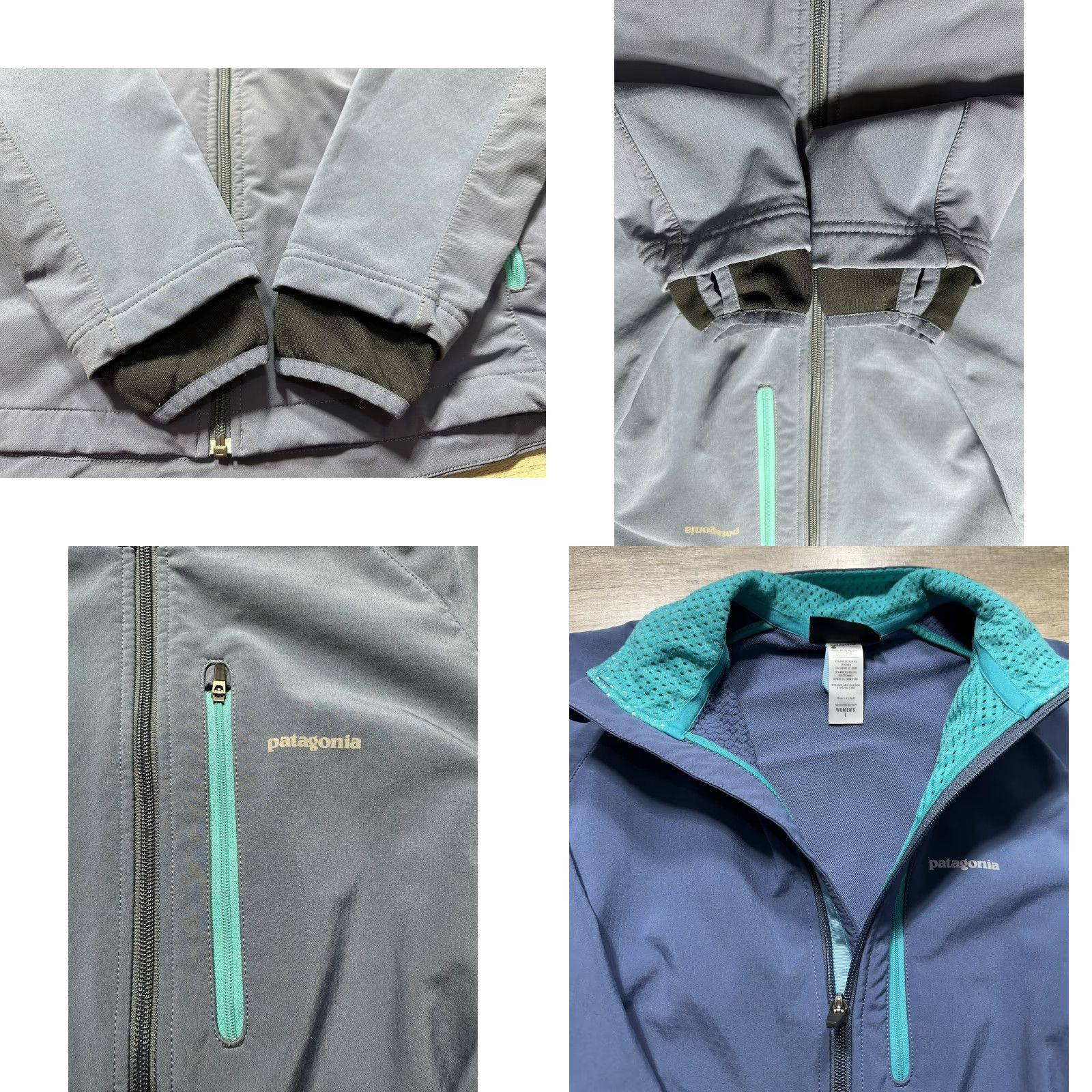 Patagonia Patagonia Women's Softshell Jacket Prussian Blue Large FA2011 Size L / US 10 / IT 46 - 8 Thumbnail