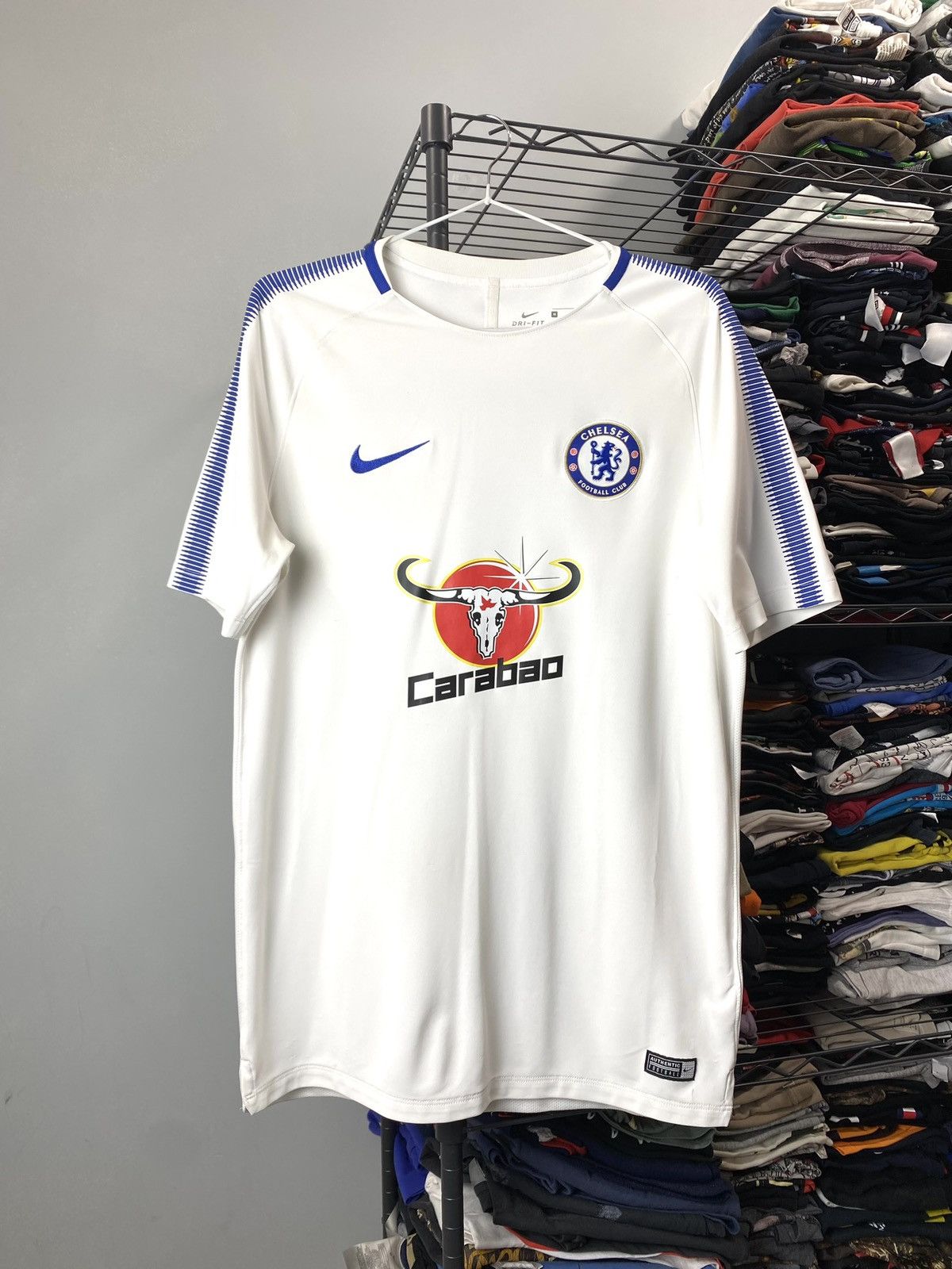 Nike Nike Chelsea Soccer Jersey T Shirt Carabao Homme Size US M / EU 48-50 / 2 - 1 Thumbnail