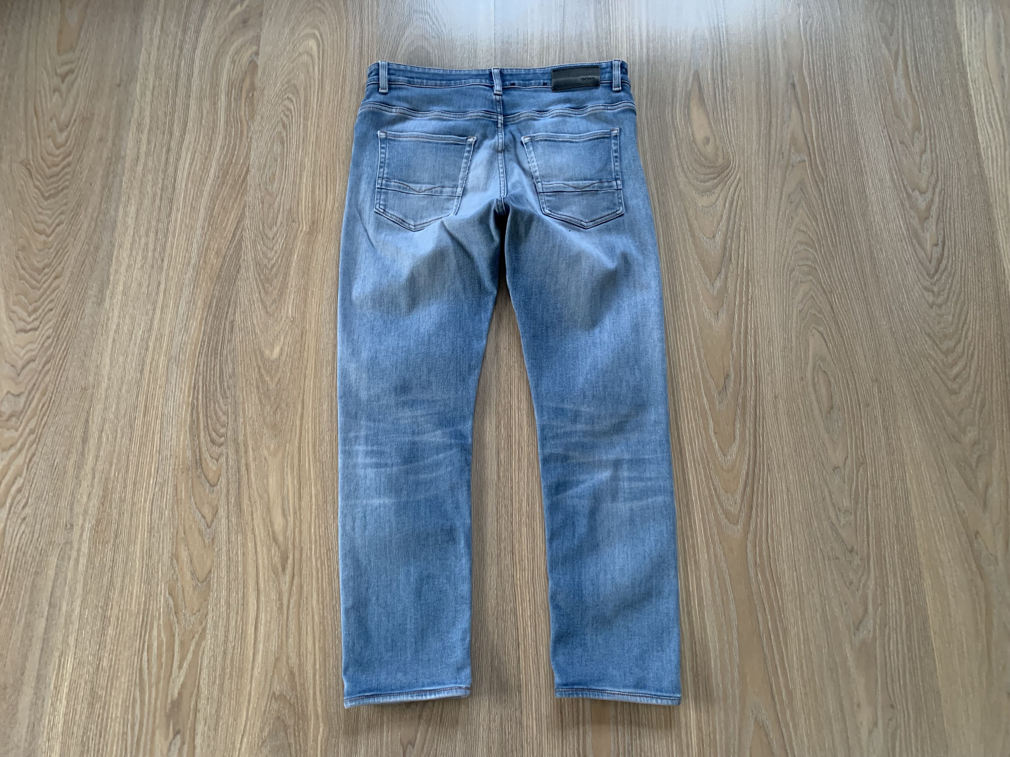 Hugo Boss Hugo Boss Candiani Denim Light Blue Stretch Jeans Size US 32 / EU 48 - 3 Thumbnail