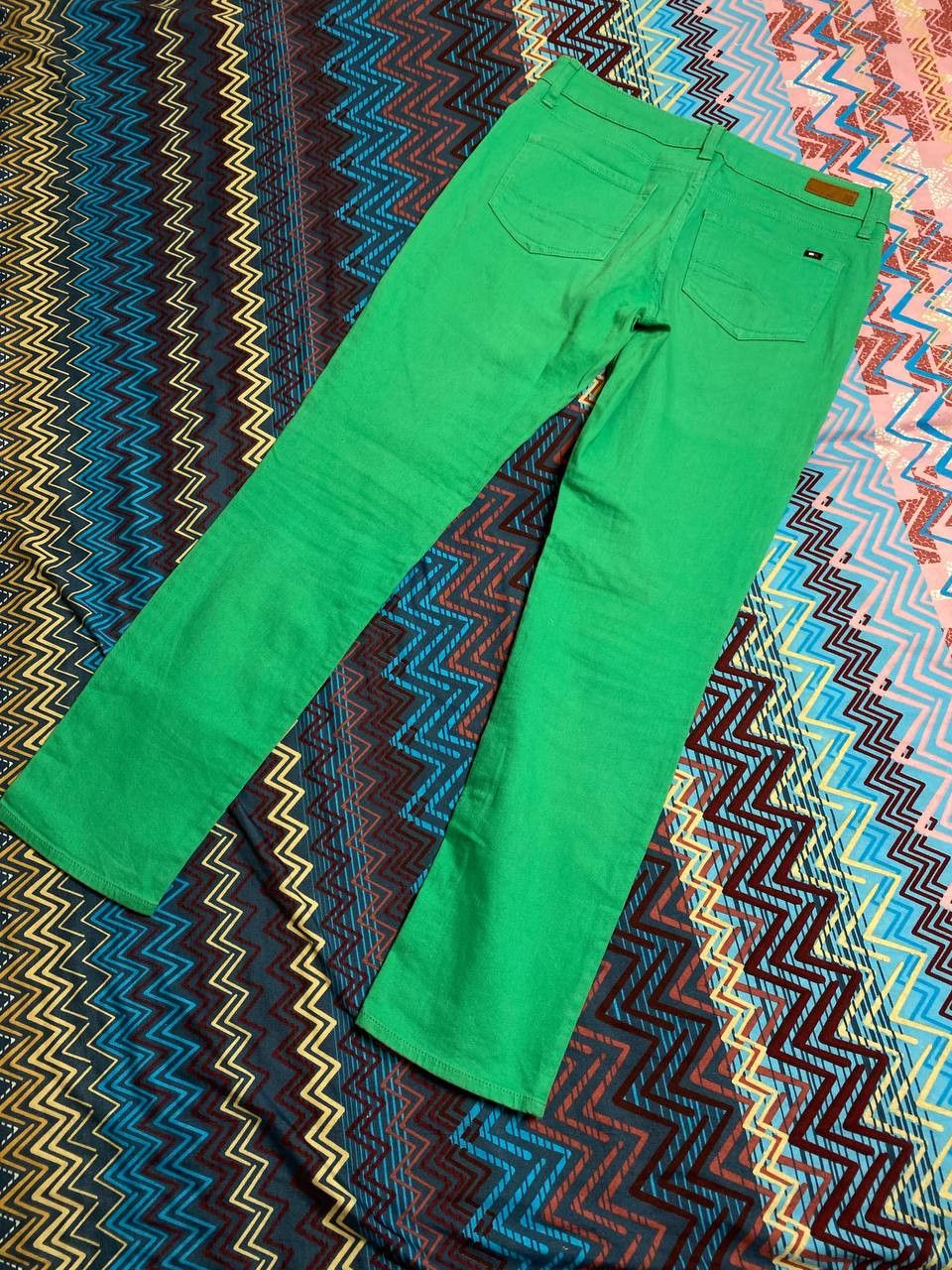 Tommy Hilfiger × Vintage Tommy Hilfiger Jeans Womens Blue Denim Mid Rise Bootcut Medi Size 26" / US 2 / IT 38 - 8 Thumbnail