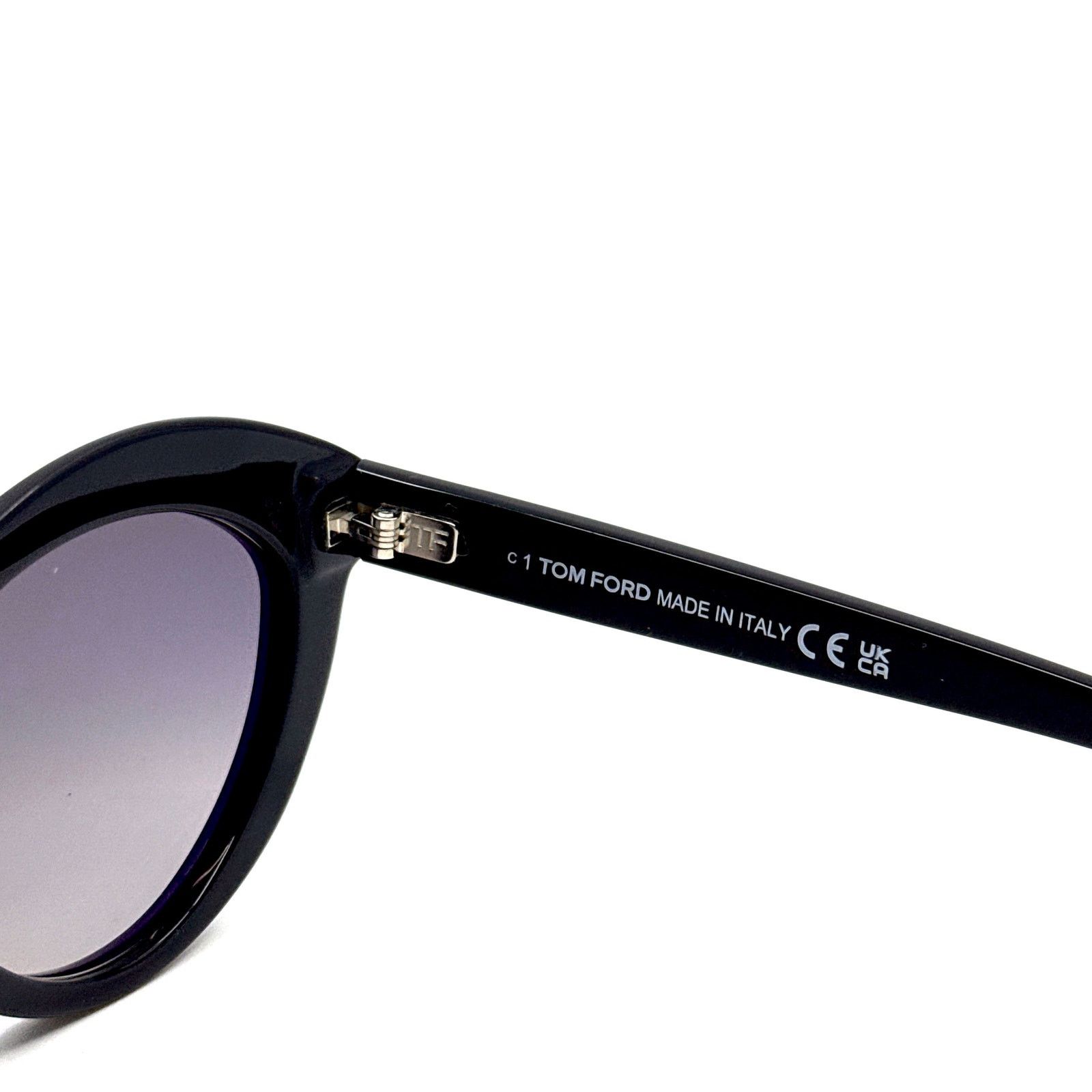 Tom Ford New, TOM FORD Toni Sunglasses TF1111 01C Authentic Size ONE SIZE - 9 Thumbnail