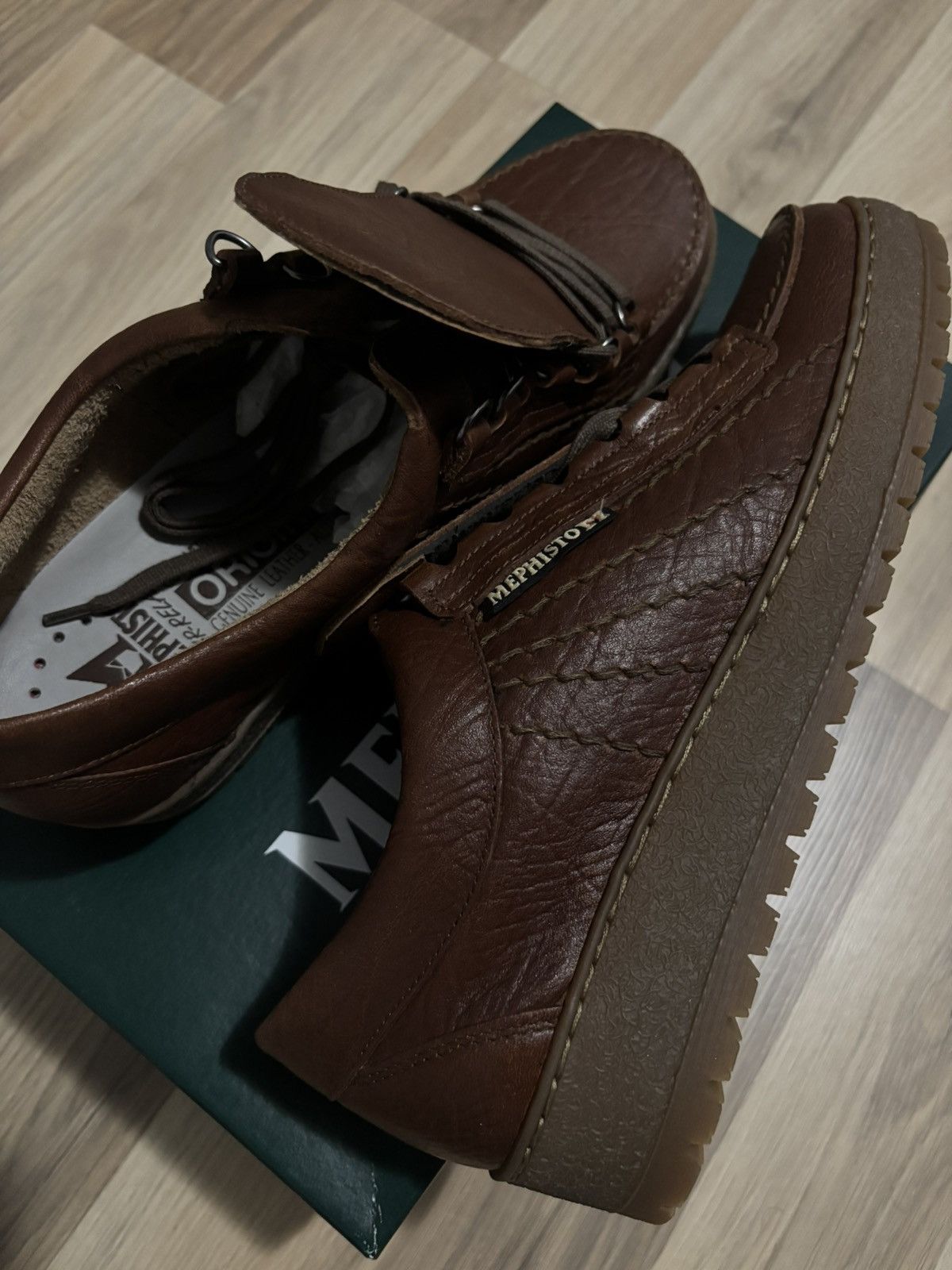 Mephisto Mephisto Rainbow Hand made Leather Size US 10 / EU 43 - 7 Thumbnail