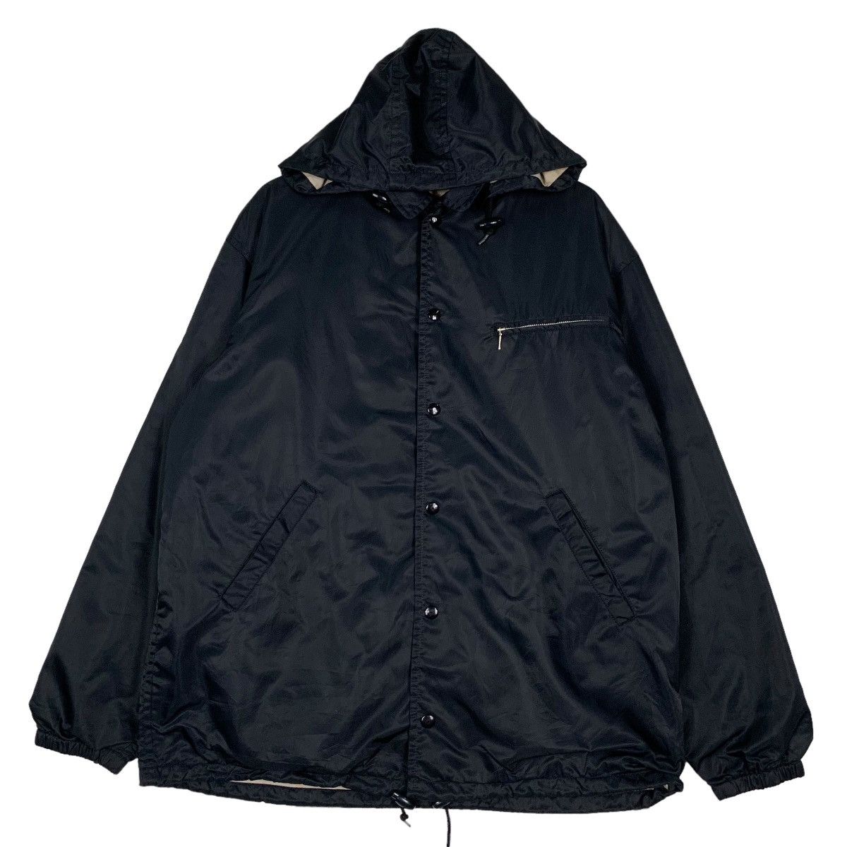 BIGI MEN’S BIGI Big Logo Hooded Coach Jacket #0010-C1 Size US M / EU 48-50 / 2 - 4 Thumbnail