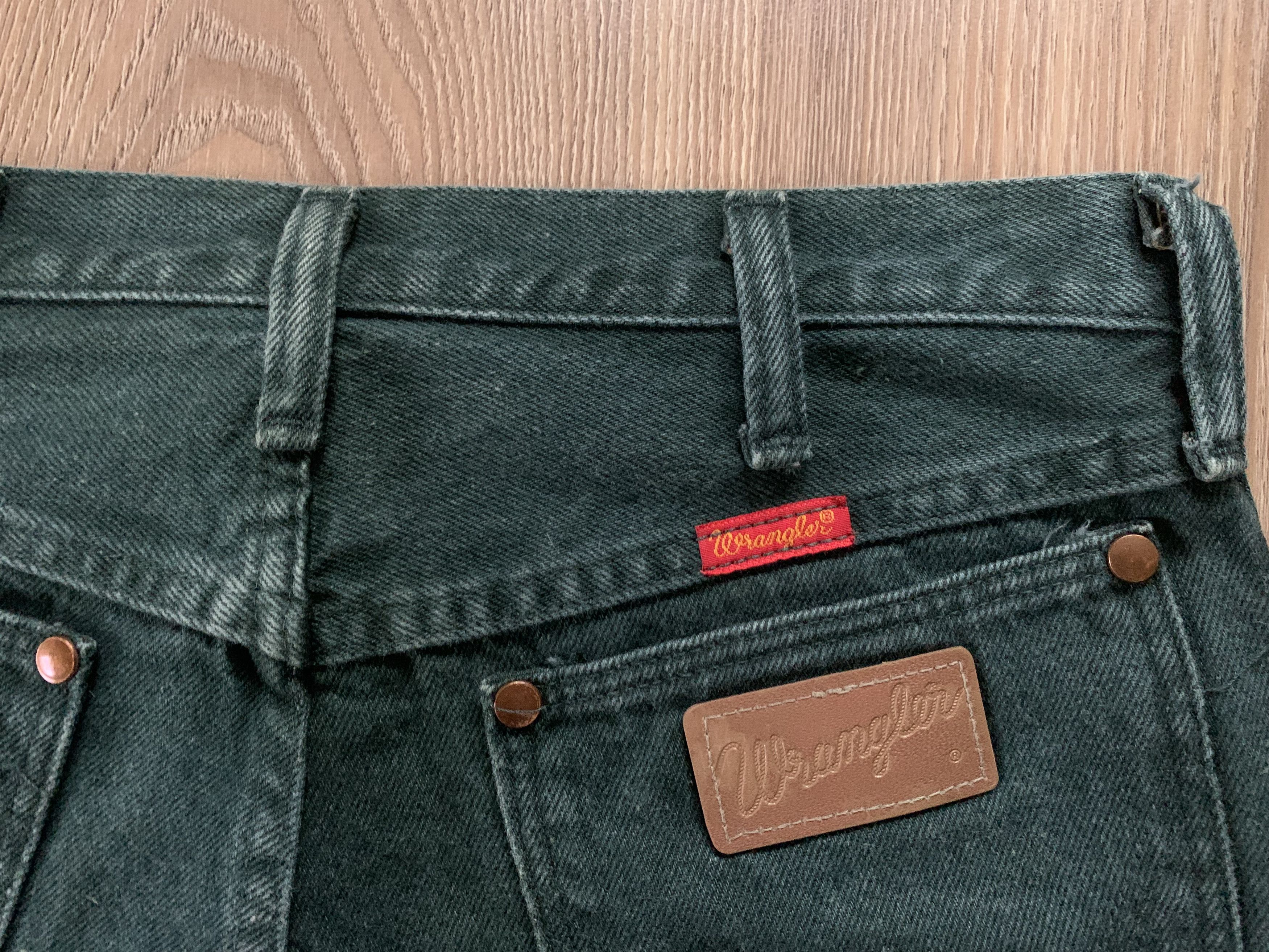 Wrangler Women's Wrangler Cowboy Cut Straight Leg Jeans 80s Size 29" - 5 Thumbnail