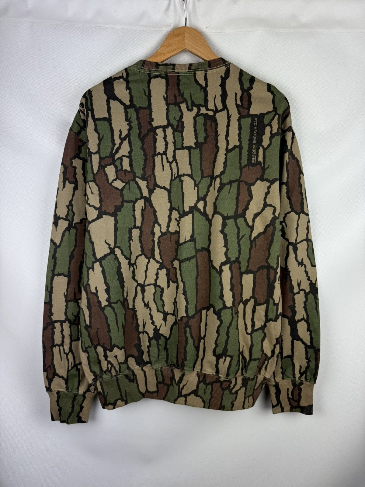 Maharishi MHI Maha Trebark English Mossy Oak Camo Cotton Sweatshirt Size US XL / EU 56 / 4 - 13 Thumbnail