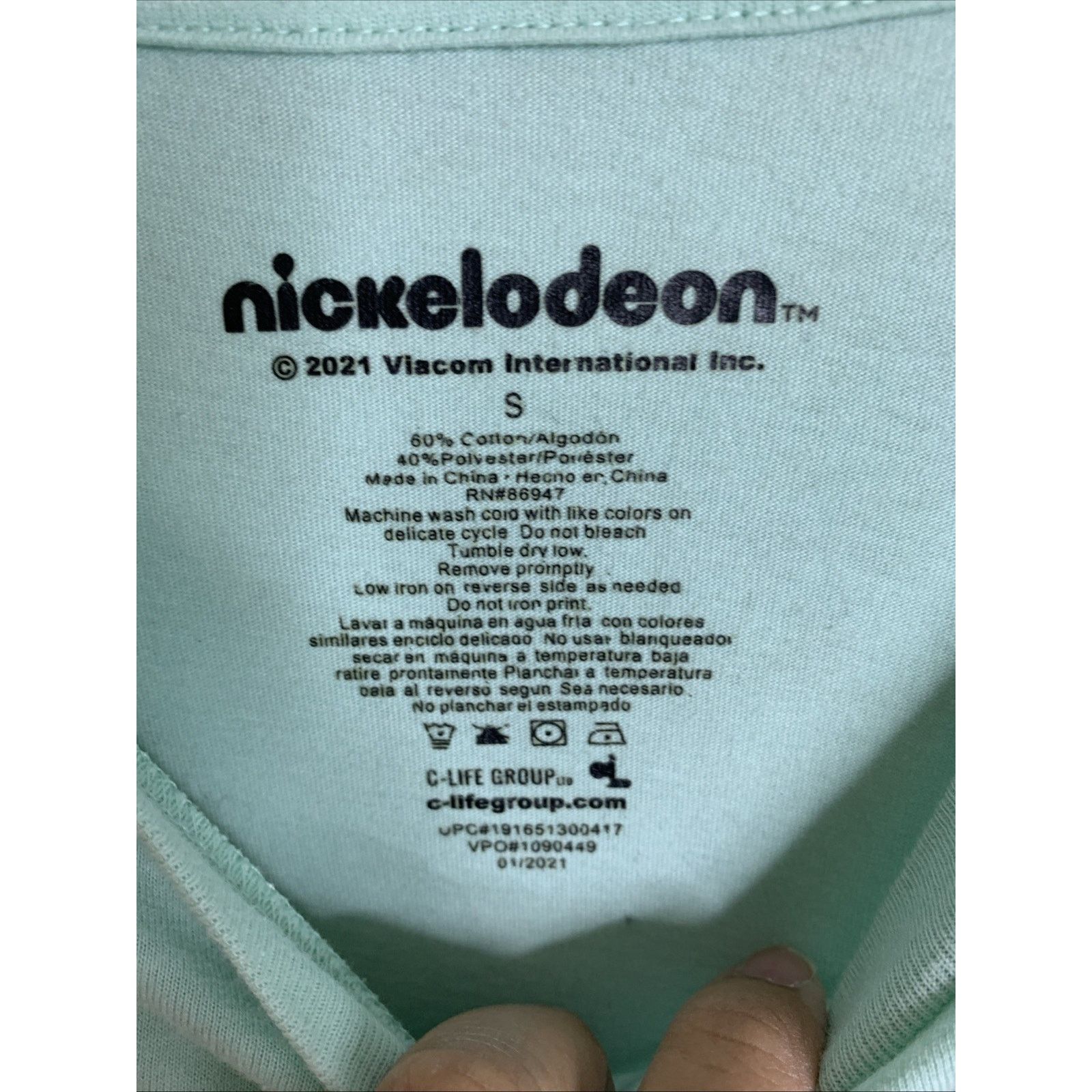 Nickelodeon Nickelodeon Cartoon Rugrats Graphic T-Shirt Long Sleeve Size US S / EU 44-46 / 1 - 3 Thumbnail