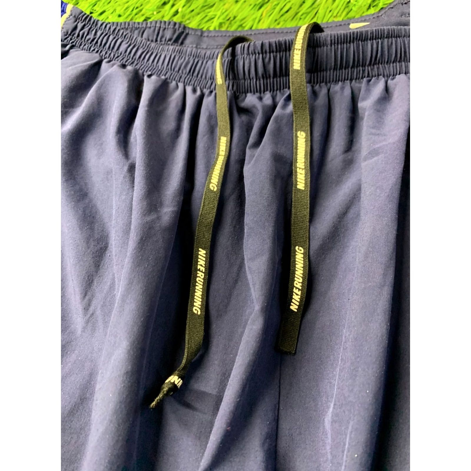 Nike Nike Dri-FIT Original 2011 Men Running Shorts SIZE L Navy Blue and White Training Shorts Athletic Nike Dri-FIT 2011 Men Running Training Shorts Mens L Size US 33 - 3 Thumbnail