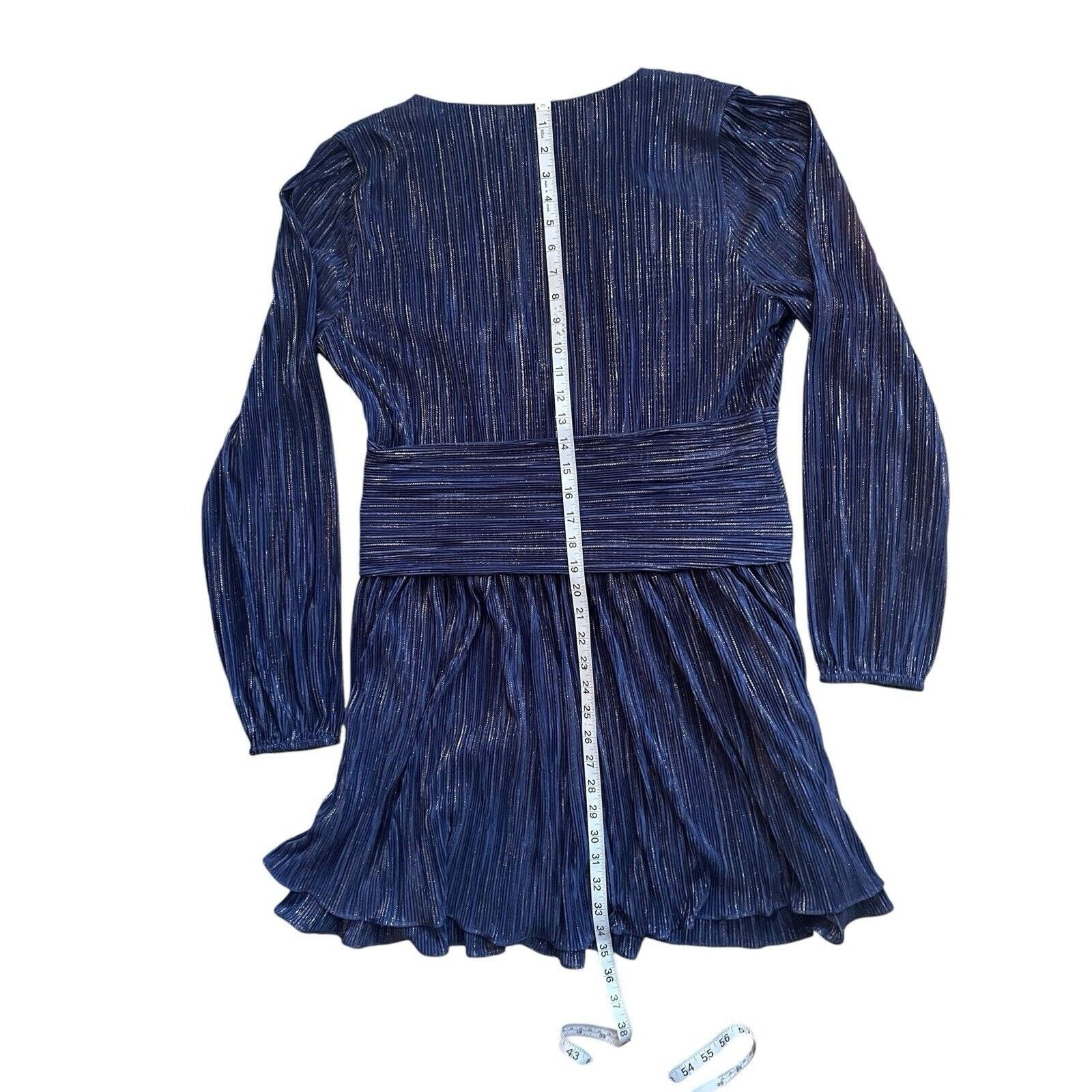 Lilly Pulitzer Lilly Pulitzer Jessamie Dress Low Tide Navy Crinkle Sz 14 Size XL / US 12-14 / IT 48-50 - 8 Thumbnail